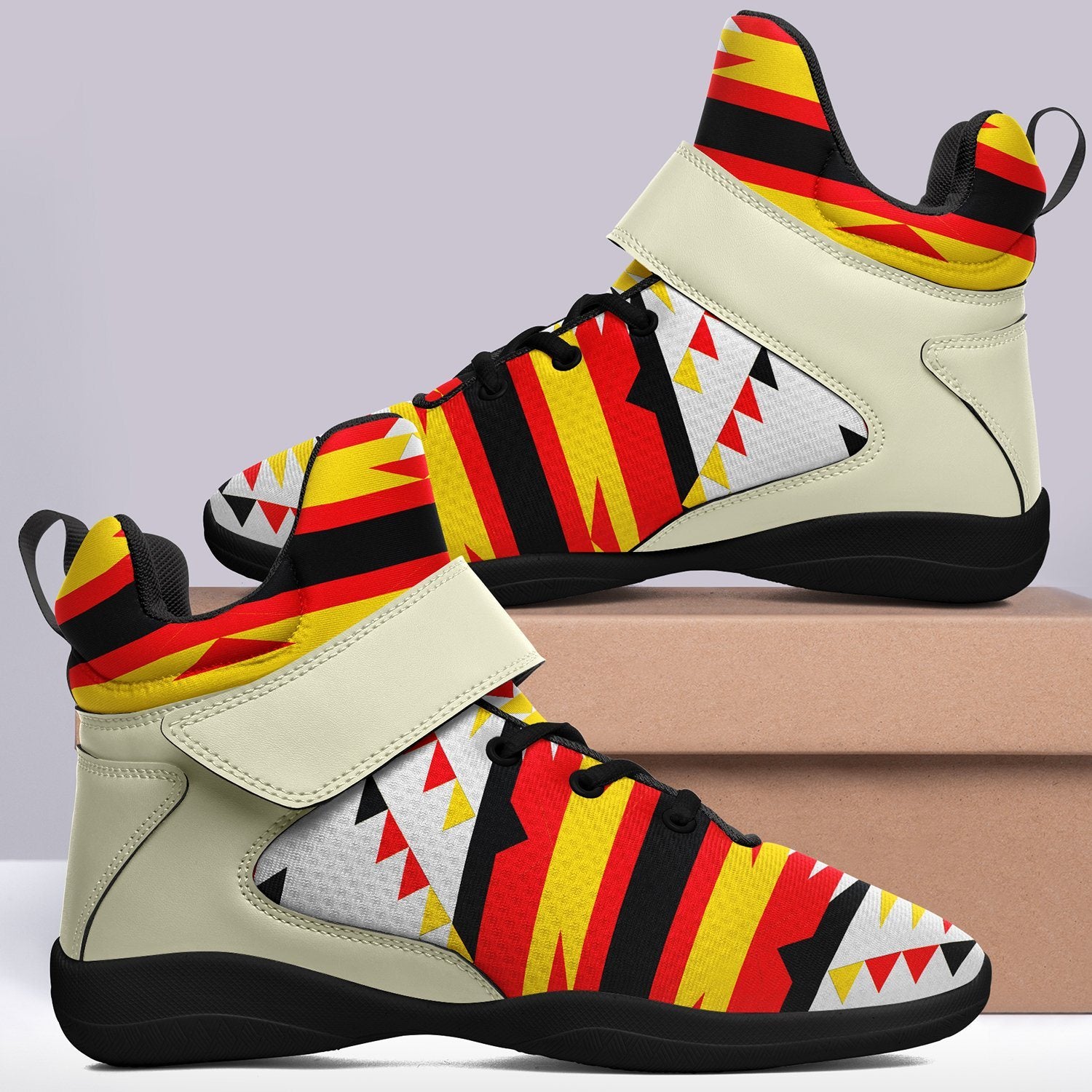 Visions of Peace Directions Ipottaa Basketball / Sport High Top Shoes 49 Dzine