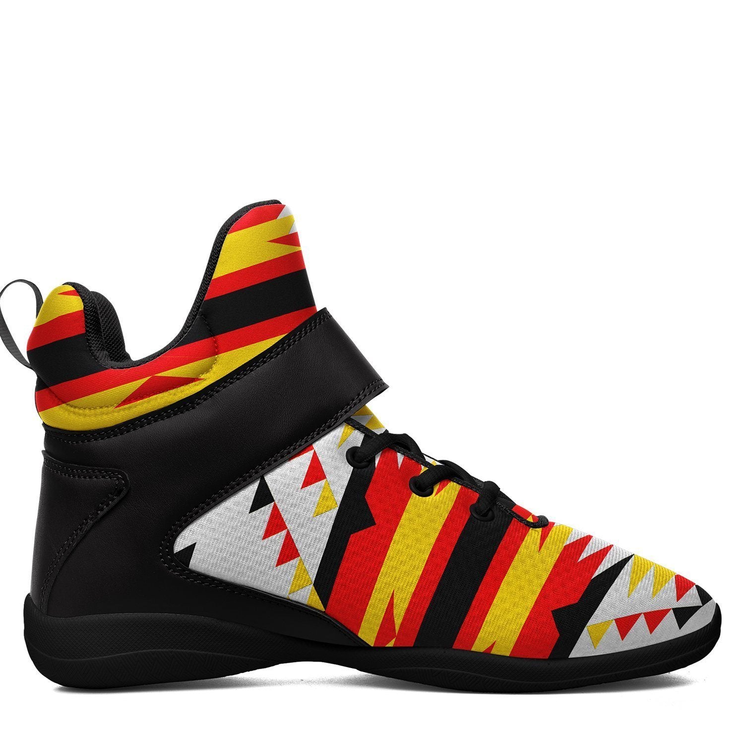 Visions of Peace Directions Ipottaa Basketball / Sport High Top Shoes - Black Sole 49 Dzine