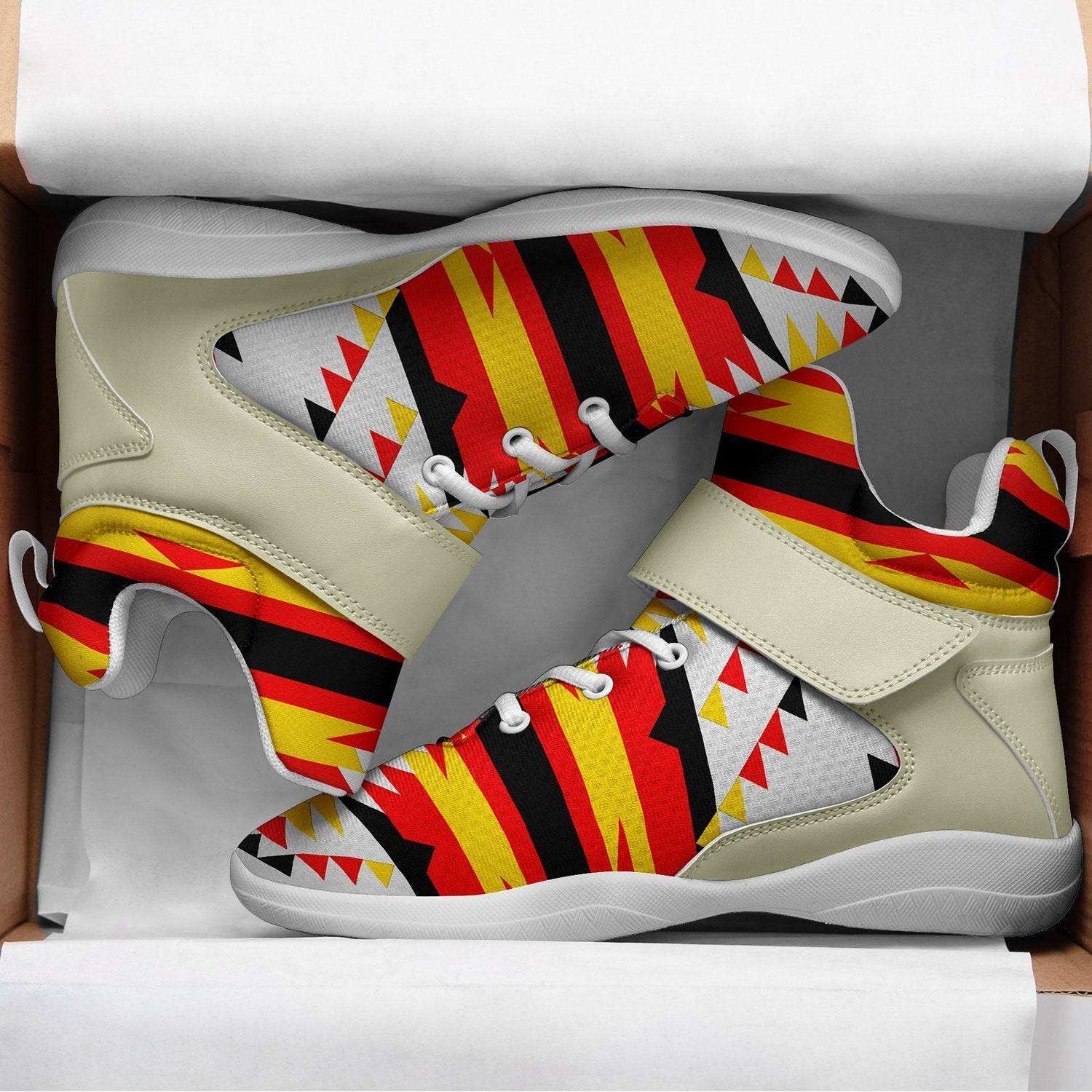 Visions of Peace Directions Kid's Ipottaa Basketball / Sport High Top Shoes 49 Dzine
