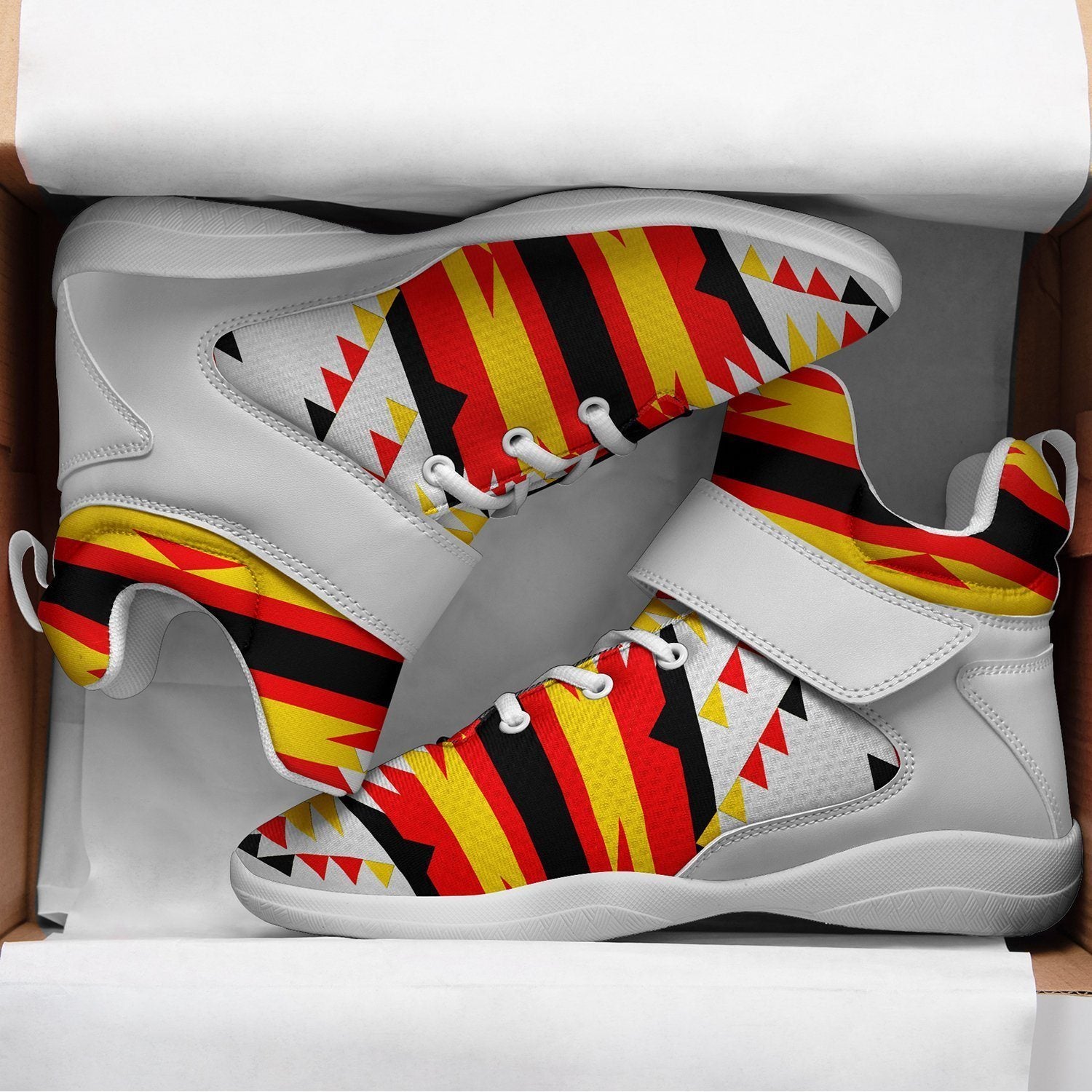 Visions of Peace Directions Kid's Ipottaa Basketball / Sport High Top Shoes 49 Dzine