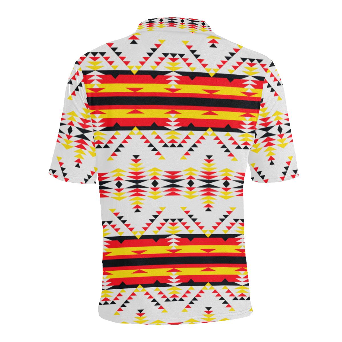 Visions of Peace Directions Men's All Over Print Polo Shirt (Model T55) Men's Polo Shirt (Model T55) e-joyer