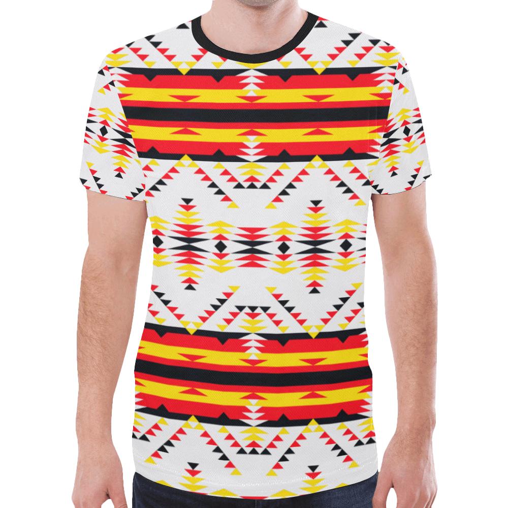 Visions of Peace Directions New All Over Print T-shirt for Men/Large Size (Model T45) New All Over Print T-shirt for Men/Large (T45) e-joyer