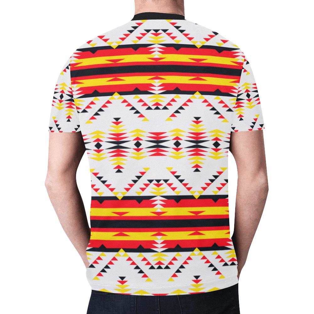 Visions of Peace Directions New All Over Print T-shirt for Men/Large Size (Model T45) New All Over Print T-shirt for Men/Large (T45) e-joyer