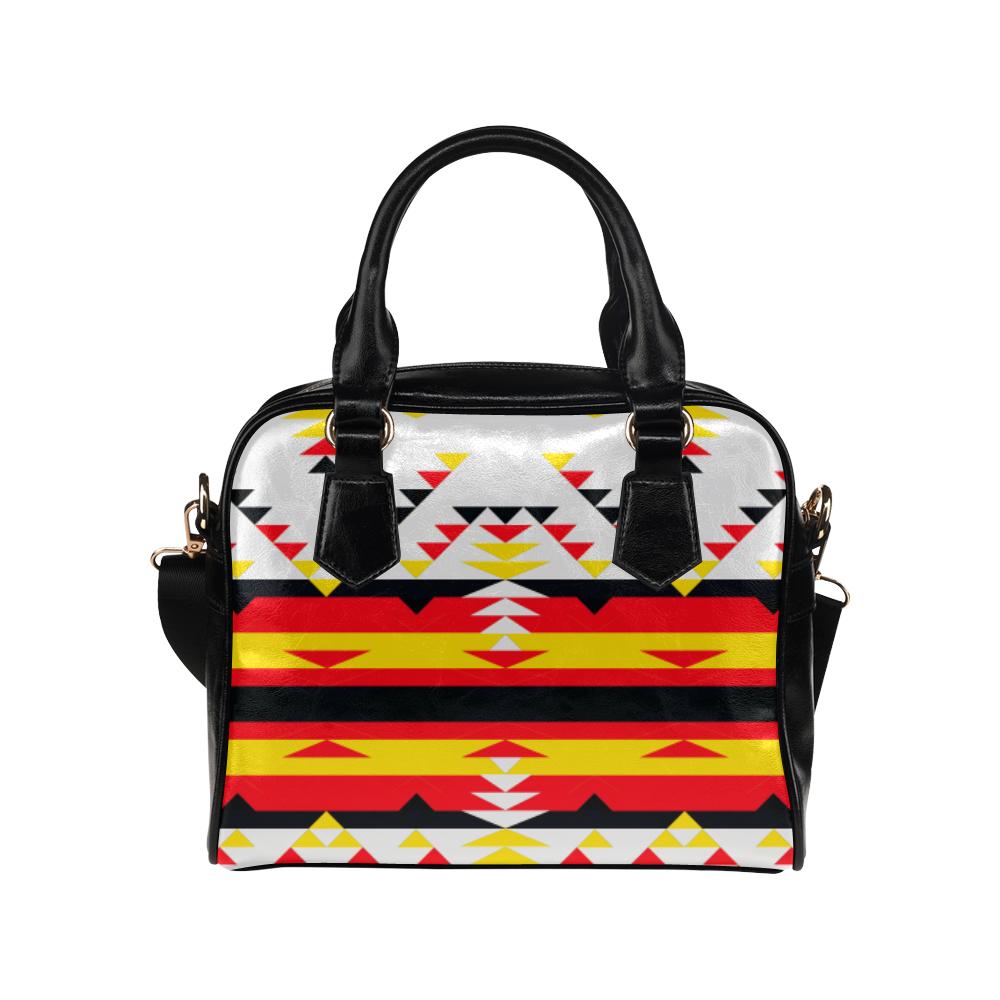 Visions of Peace Directions Shoulder Handbag (Model 1634) Shoulder Handbags (1634) e-joyer