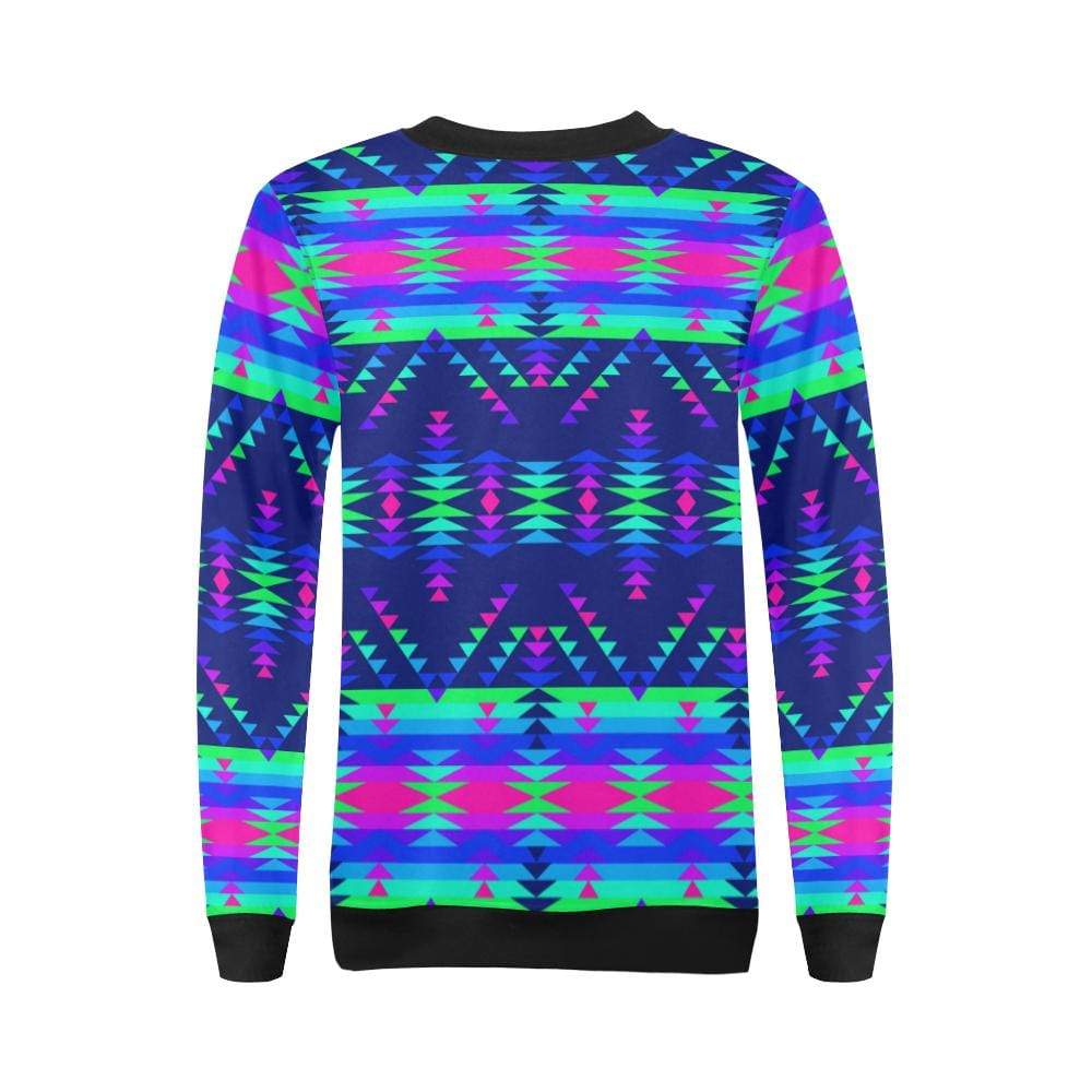 Visions of Peace Talks All Over Print Crewneck Sweatshirt for Women (Model H18) Crewneck Sweatshirt for Women (H18) e-joyer