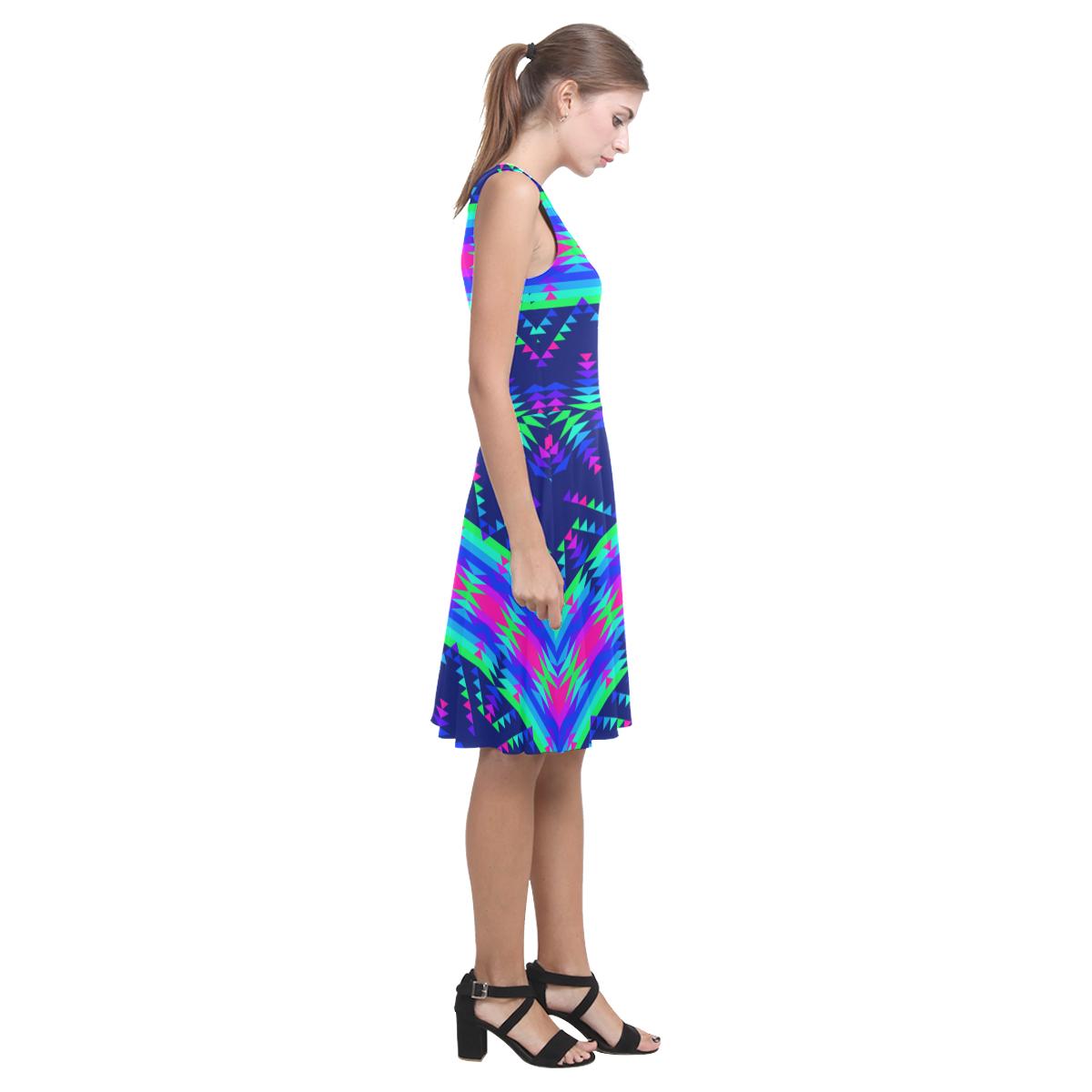 Visions of Peace Talks Atalanta Casual Sundress(Model D04) Atalanta Sundress (D04) e-joyer