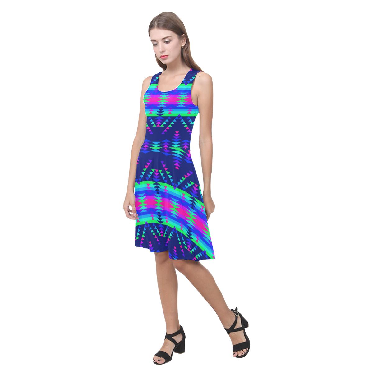 Visions of Peace Talks Atalanta Casual Sundress(Model D04) Atalanta Sundress (D04) e-joyer