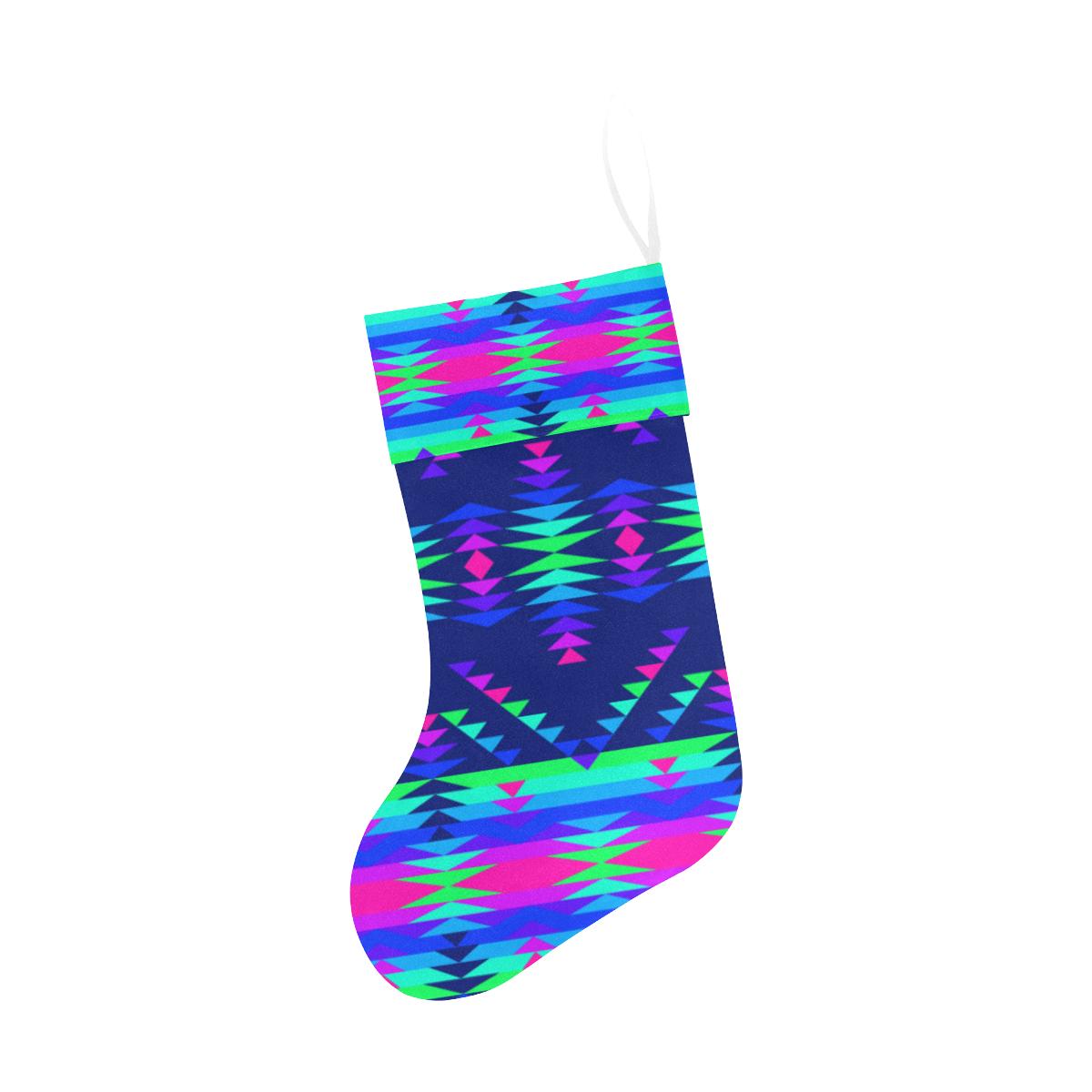 Visions of Peace Talks Christmas Stocking holiday stocking e-joyer