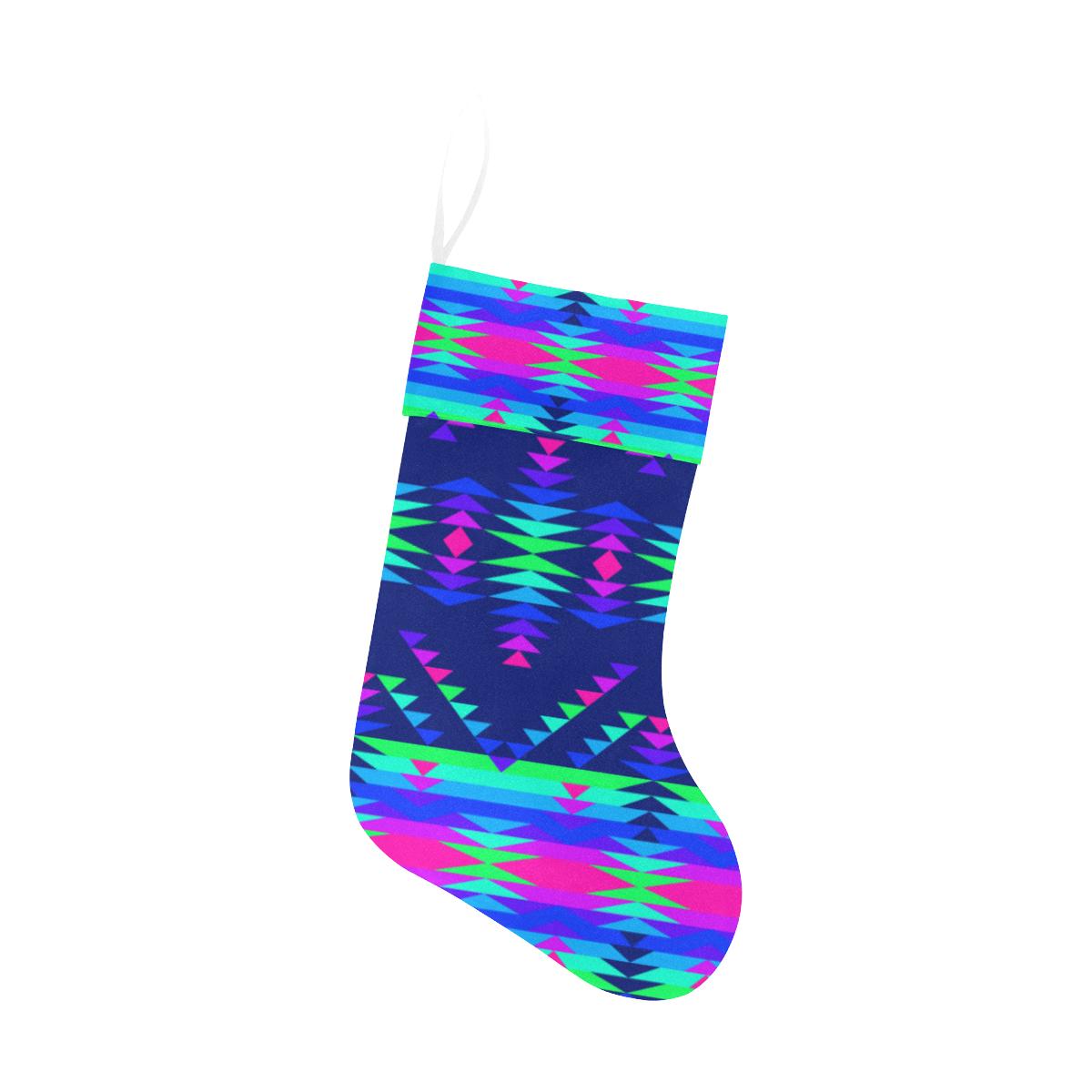 Visions of Peace Talks Christmas Stocking holiday stocking e-joyer