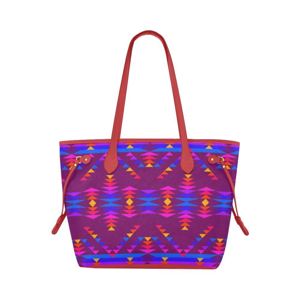 Visions of Peace Treaty Clover Canvas Tote Bag (Model 1661) Clover Canvas Tote Bag (1661) e-joyer