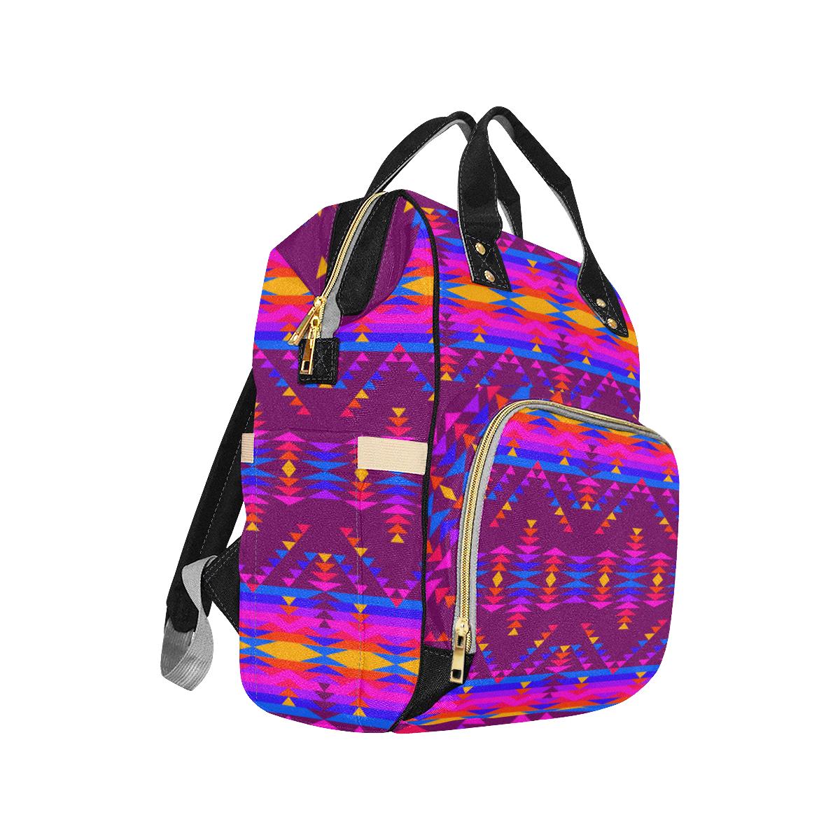 Visions of Peace Treaty Multi-Function Diaper Backpack (Model 1688) Diaper Backpack (1688) e-joyer