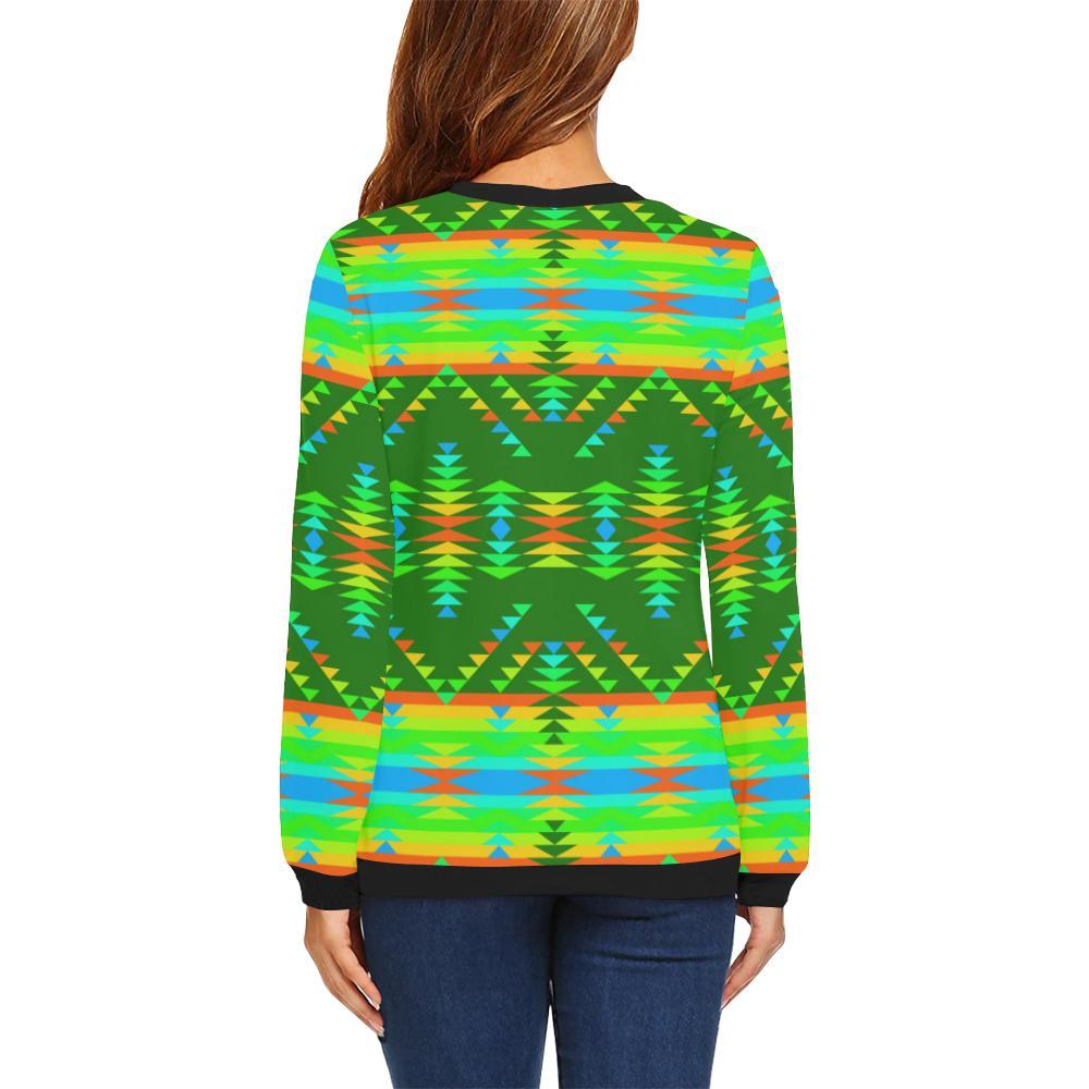 Visions of Peaceful Fall All Over Print Crewneck Sweatshirt for Women (Model H18) Crewneck Sweatshirt for Women (H18) e-joyer