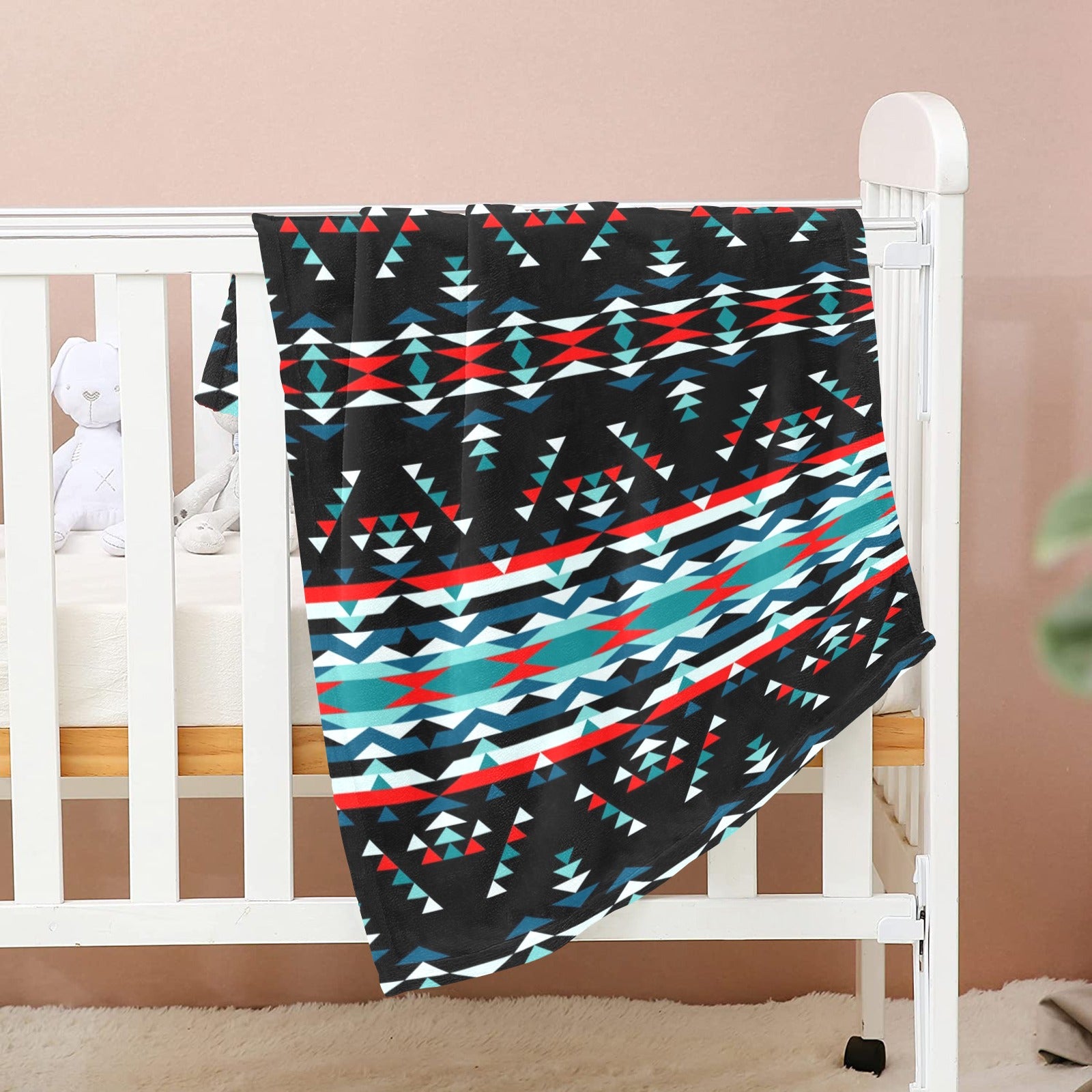 Visions of Peaceful Nights Baby Blanket 30"x40" Baby Blanket 30"x40" e-joyer