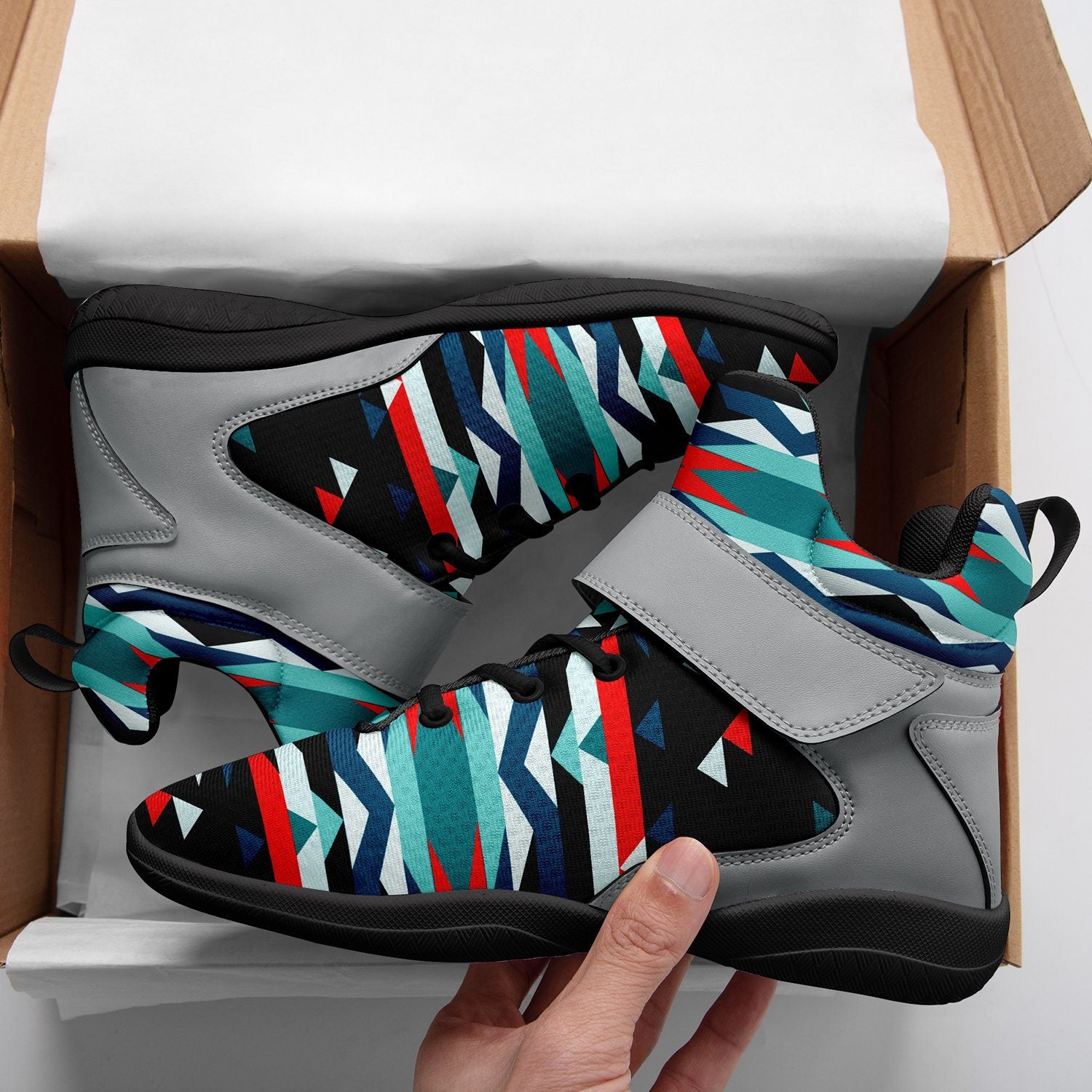 Visions of Peaceful Nights Ipottaa Basketball / Sport High Top Shoes 49 Dzine