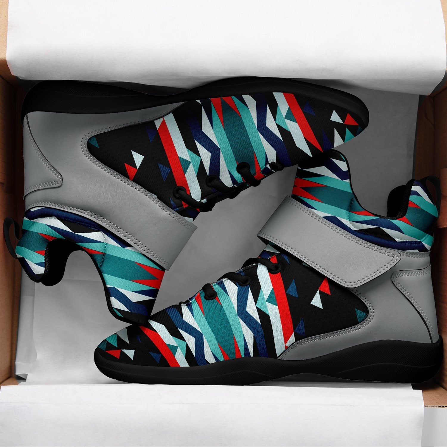 Visions of Peaceful Nights Ipottaa Basketball / Sport High Top Shoes 49 Dzine