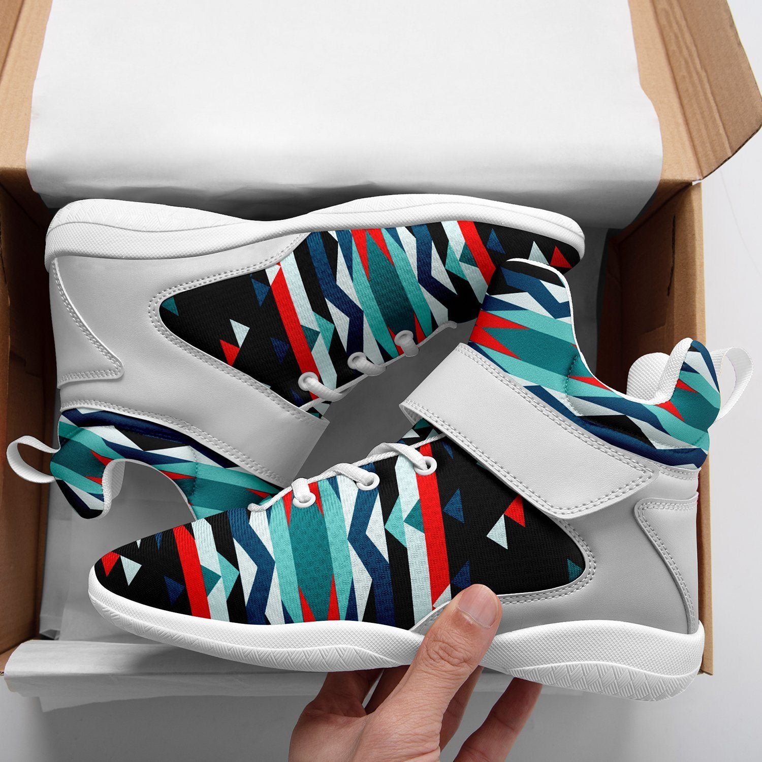 Visions of Peaceful Nights Ipottaa Basketball / Sport High Top Shoes 49 Dzine