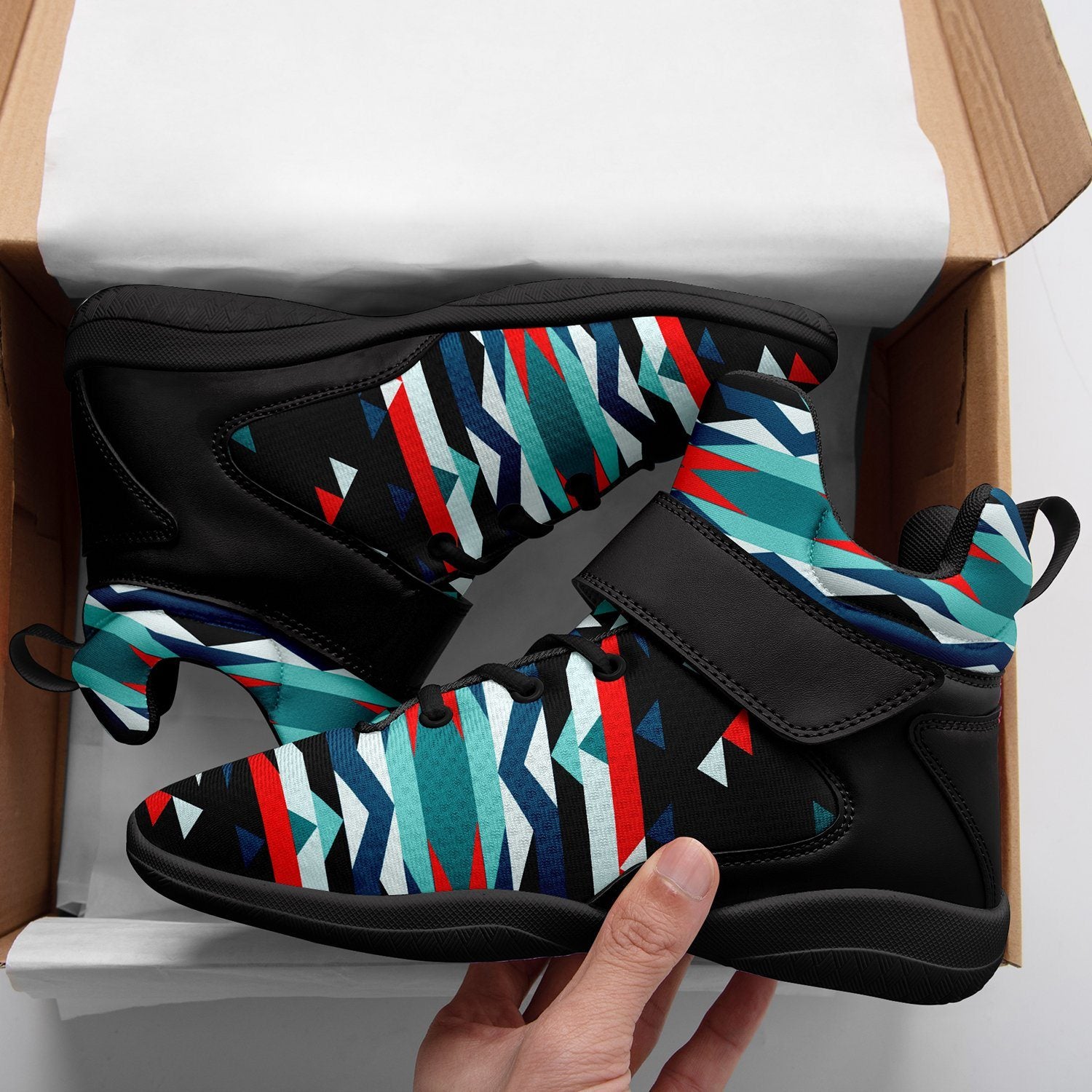 Visions of Peaceful Nights Ipottaa Basketball / Sport High Top Shoes 49 Dzine