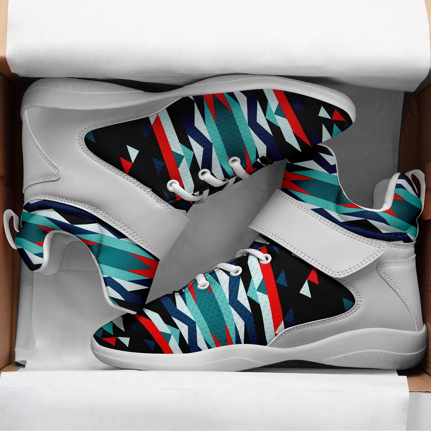 Visions of Peaceful Nights Ipottaa Basketball / Sport High Top Shoes 49 Dzine