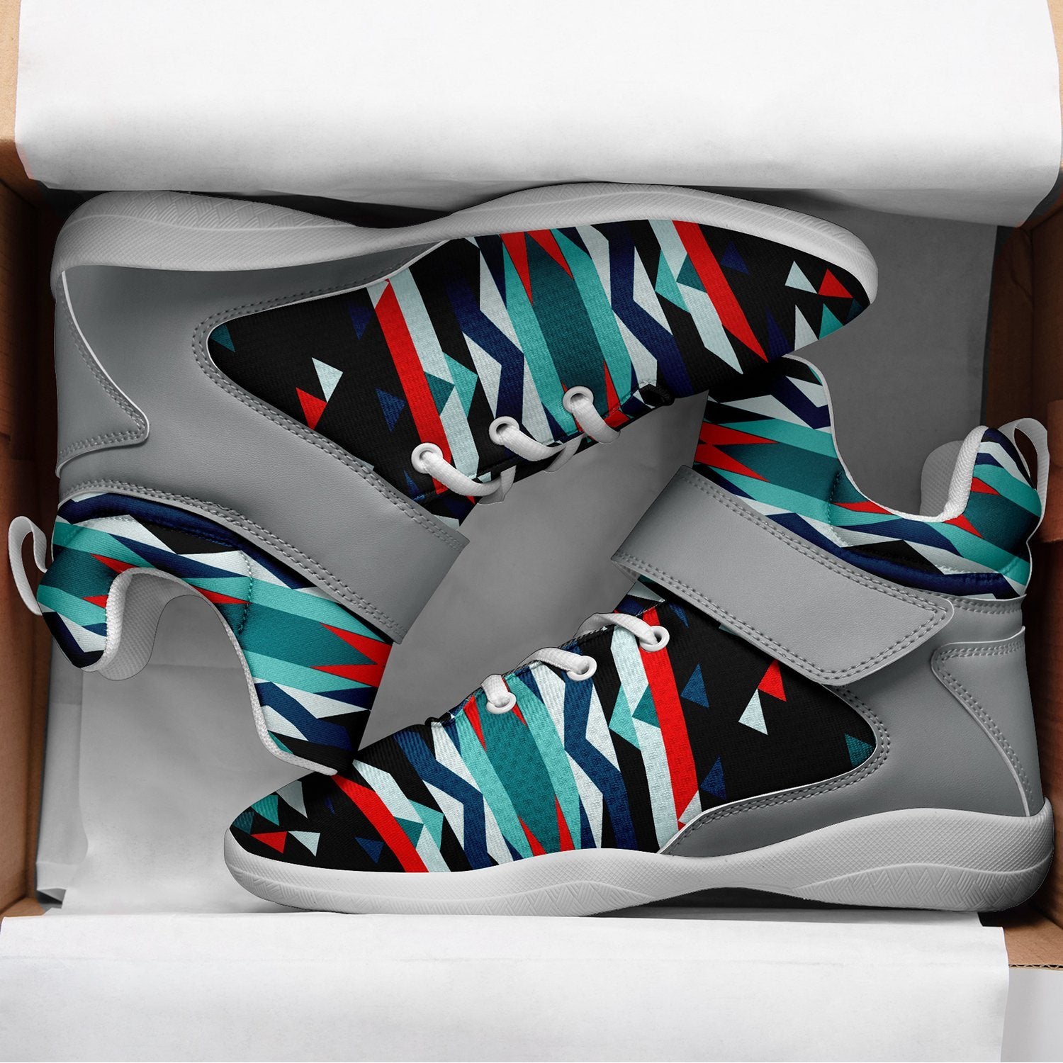 Visions of Peaceful Nights Ipottaa Basketball / Sport High Top Shoes 49 Dzine