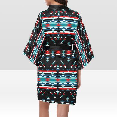 Visions of Peaceful Nights Kimono Robe Artsadd