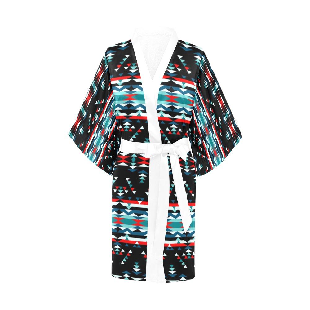 Visions of Peaceful Nights Kimono Robe Artsadd