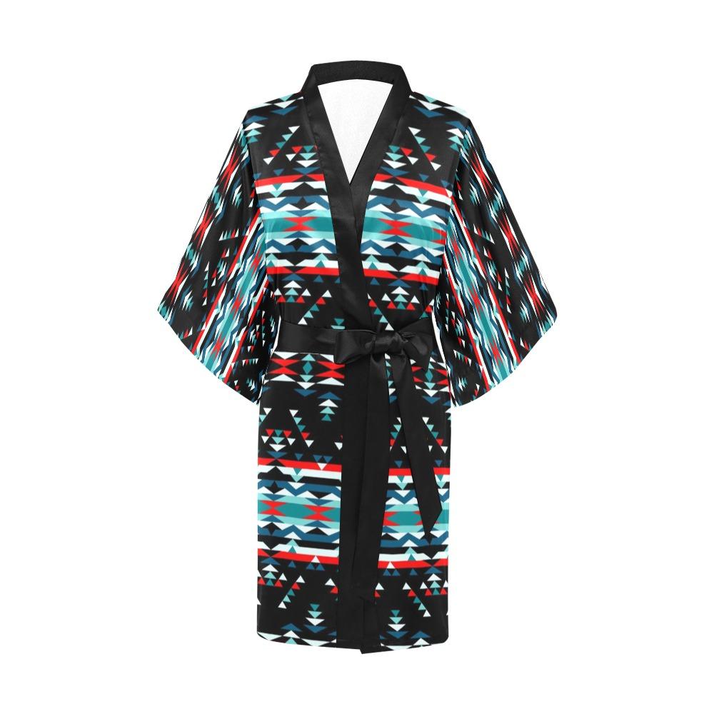 Visions of Peaceful Nights Kimono Robe Artsadd 