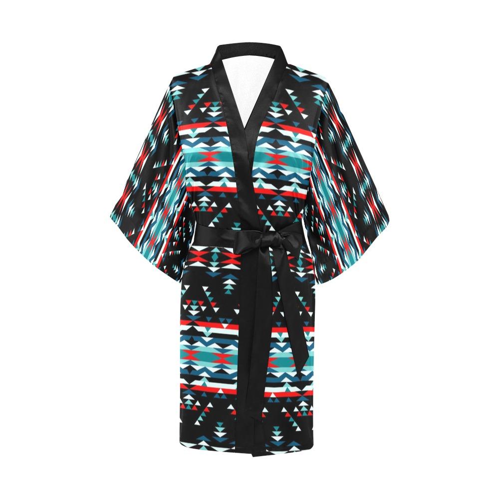 Visions of Peaceful Nights Kimono Robe Artsadd