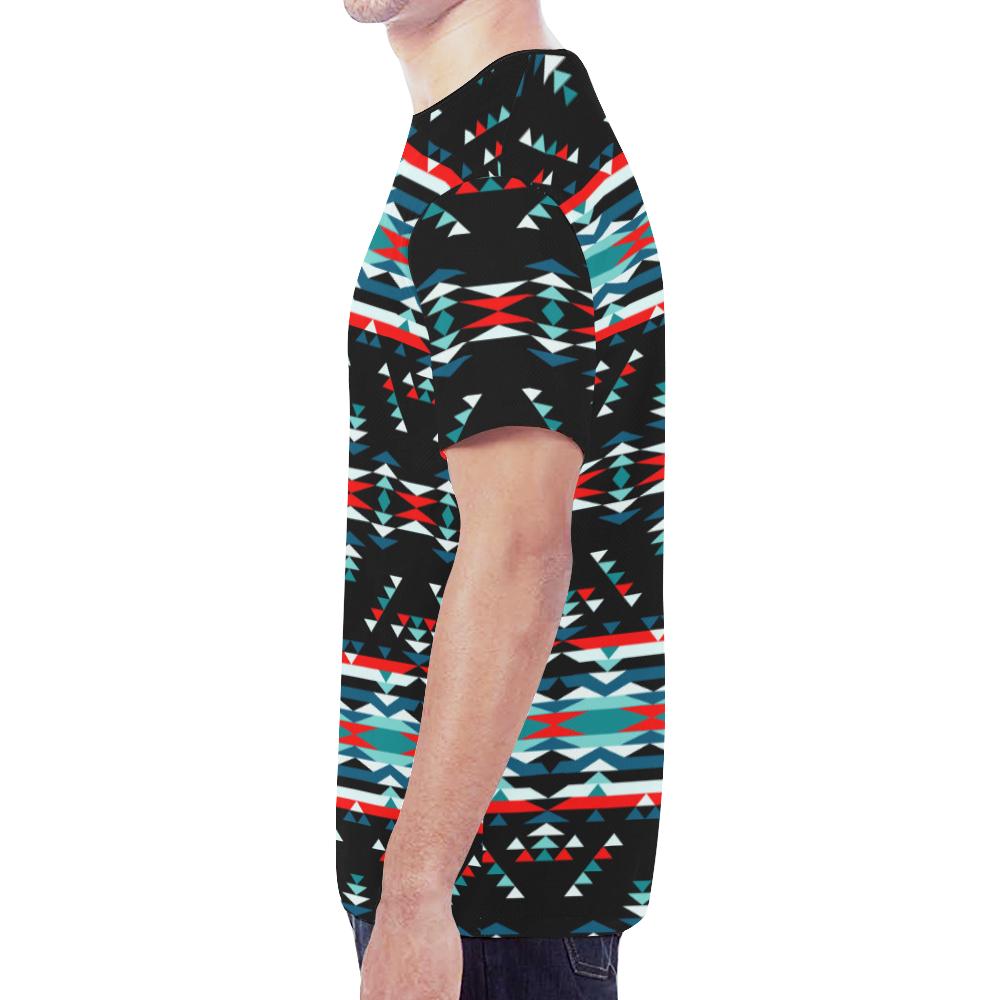 Visions of Peaceful Nights New All Over Print T-shirt for Men (Model T45) New All Over Print T-shirt for Men (T45) e-joyer