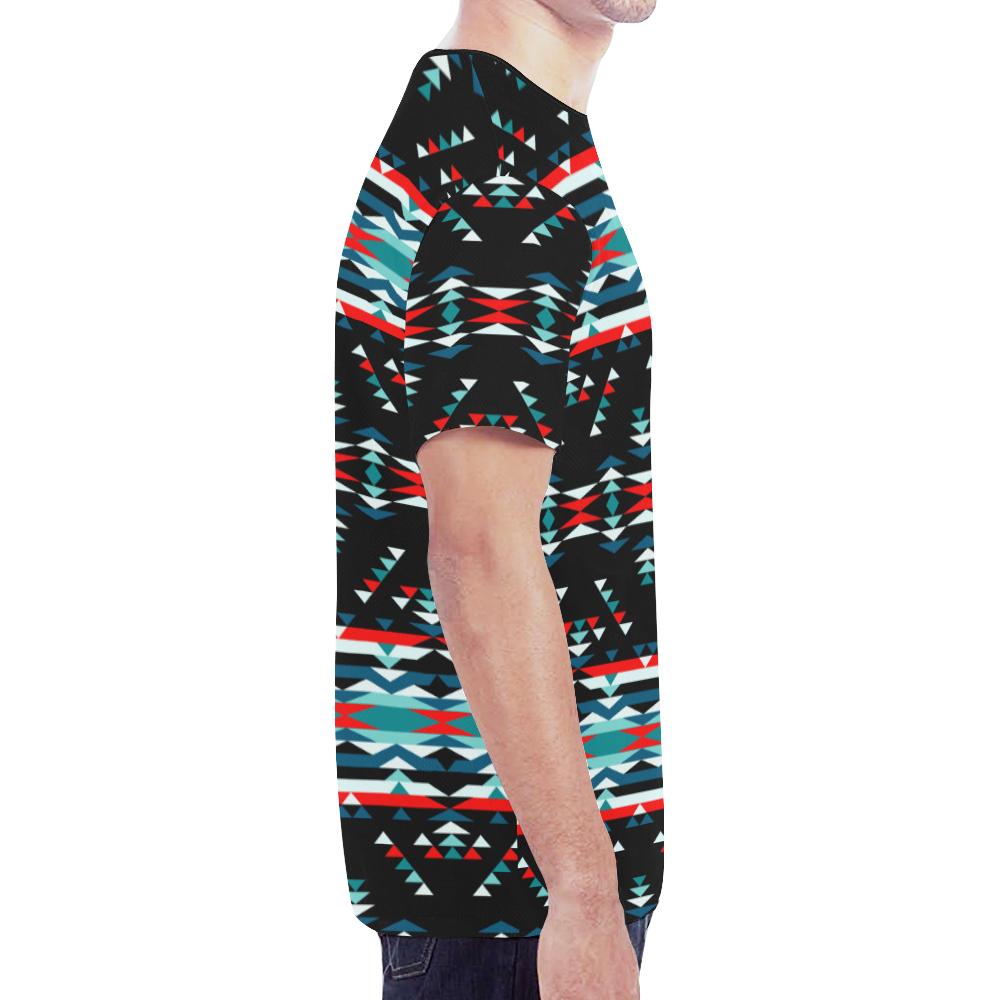 Visions of Peaceful Nights New All Over Print T-shirt for Men/Large Size (Model T45) New All Over Print T-shirt for Men/Large (T45) e-joyer