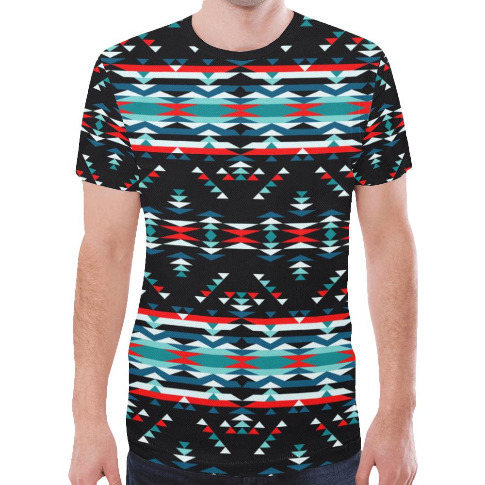 Visions of Peaceful Nights New All Over Print T-shirt for Men/Large Size (Model T45) New All Over Print T-shirt for Men/Large (T45) e-joyer