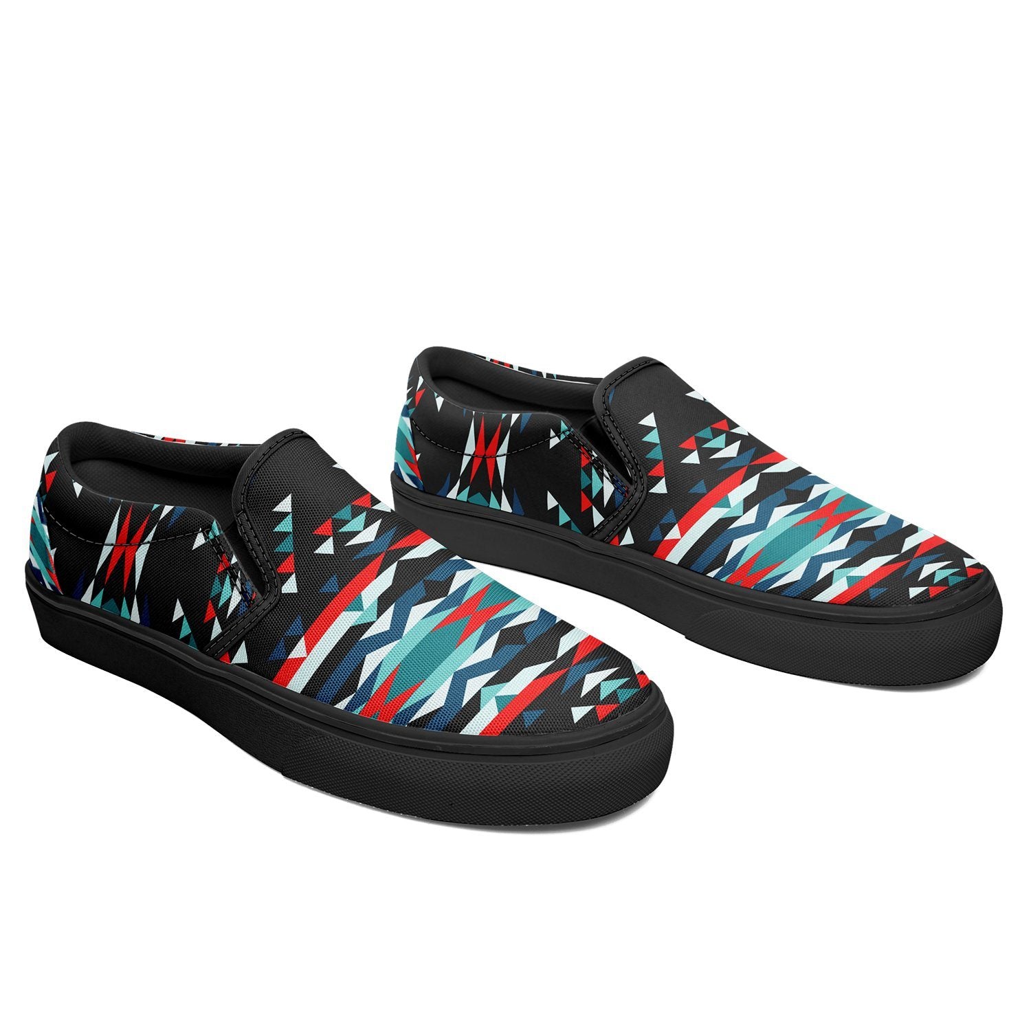 Visions of Peaceful Nights Otoyimm Canvas Slip On Shoes 49 Dzine