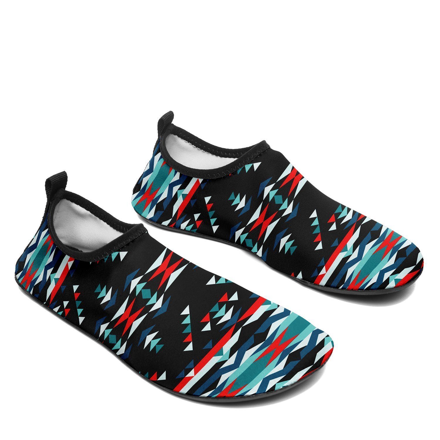 Visions of Peaceful Nights Sockamoccs Kid's Slip On Shoes 49 Dzine