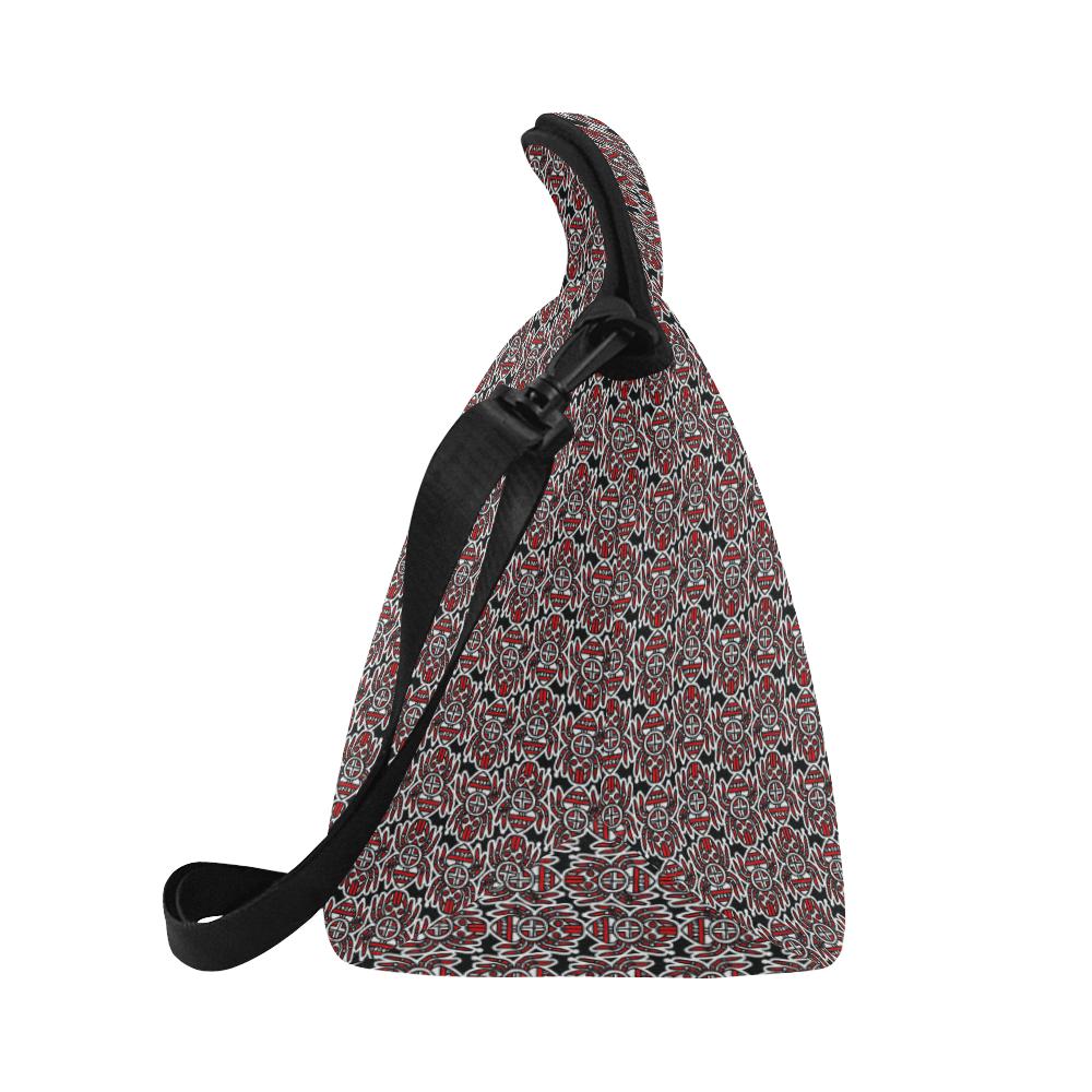 Water Spider Festival Large Insulated Neoprene Lunch Bag That Replaces Your Purse (Model 1669) Neoprene Lunch Bag/Large (1669) e-joyer