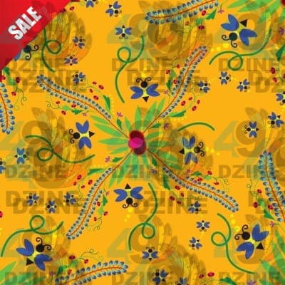 Willow Bee Sunshine Cotton Poplin Fabric By the Yard Fabric NBprintex