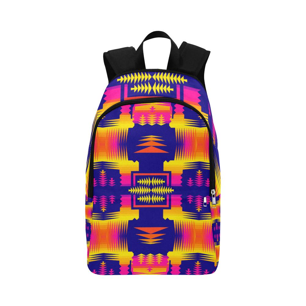 Winter Sunset Sage Large Backpack (Model 1659) Casual Backpack for Adult (1659) e-joyer