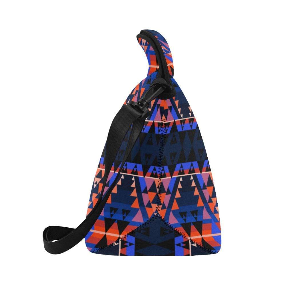 Writing on Stone Battle Neoprene Lunch Bag/Large (Model 1669) Neoprene Lunch Bag/Large (1669) e-joyer