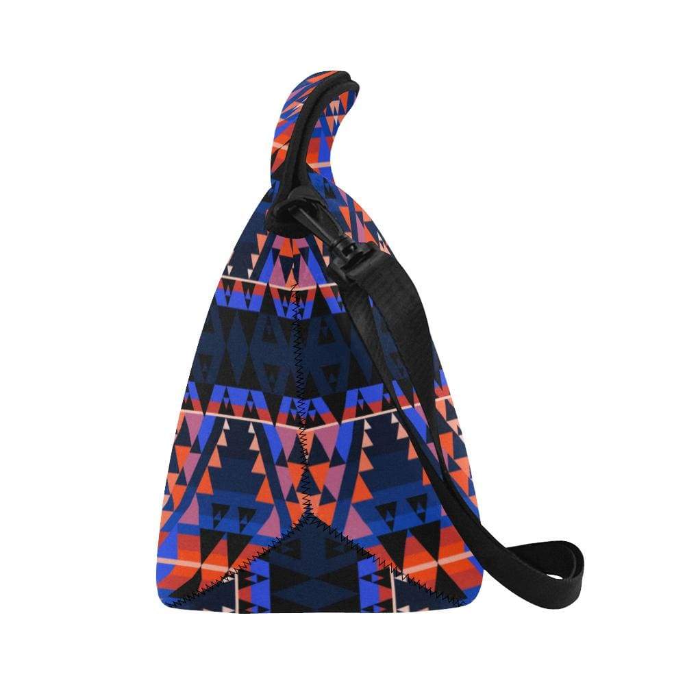 Writing on Stone Battle Neoprene Lunch Bag/Large (Model 1669) Neoprene Lunch Bag/Large (1669) e-joyer