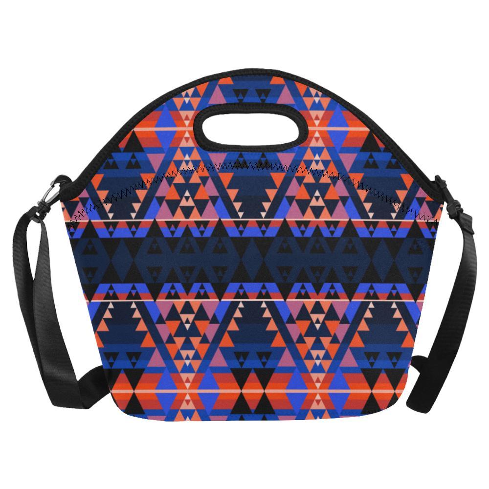 Writing on Stone Battle Neoprene Lunch Bag/Large (Model 1669) Neoprene Lunch Bag/Large (1669) e-joyer