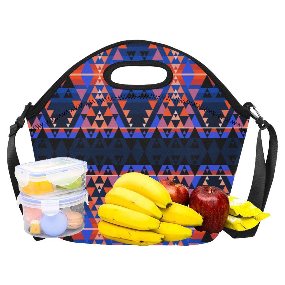 Writing on Stone Battle Neoprene Lunch Bag/Large (Model 1669) Neoprene Lunch Bag/Large (1669) e-joyer