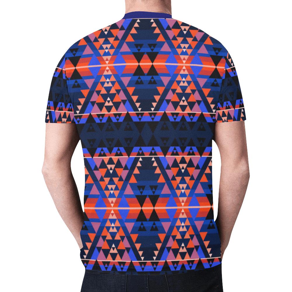 Writing on Stone Battle New All Over Print T-shirt for Men/Large Size (Model T45) New All Over Print T-shirt for Men/Large (T45) e-joyer