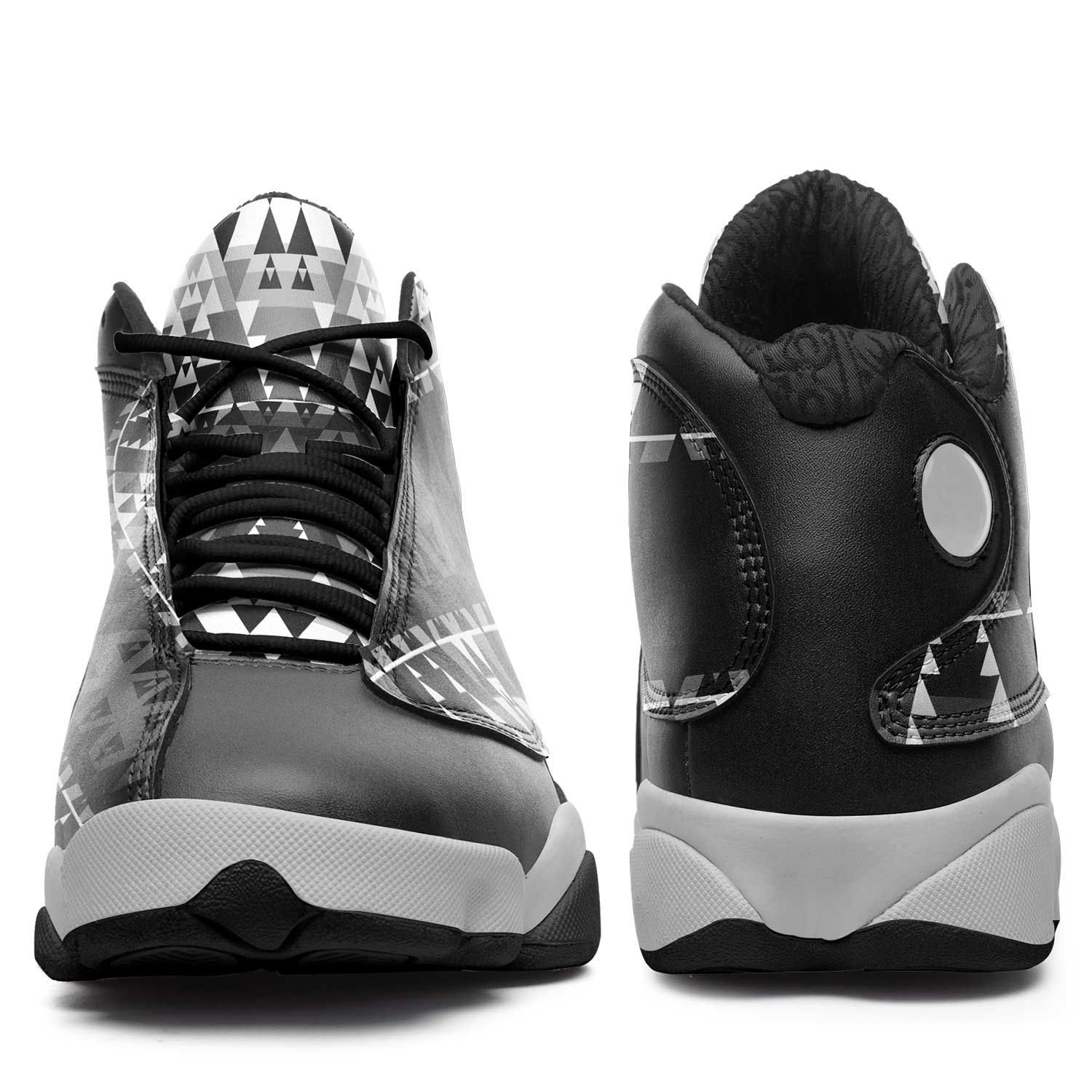 Writing on Stone Black and White Isstsokini Athletic Shoes Herman