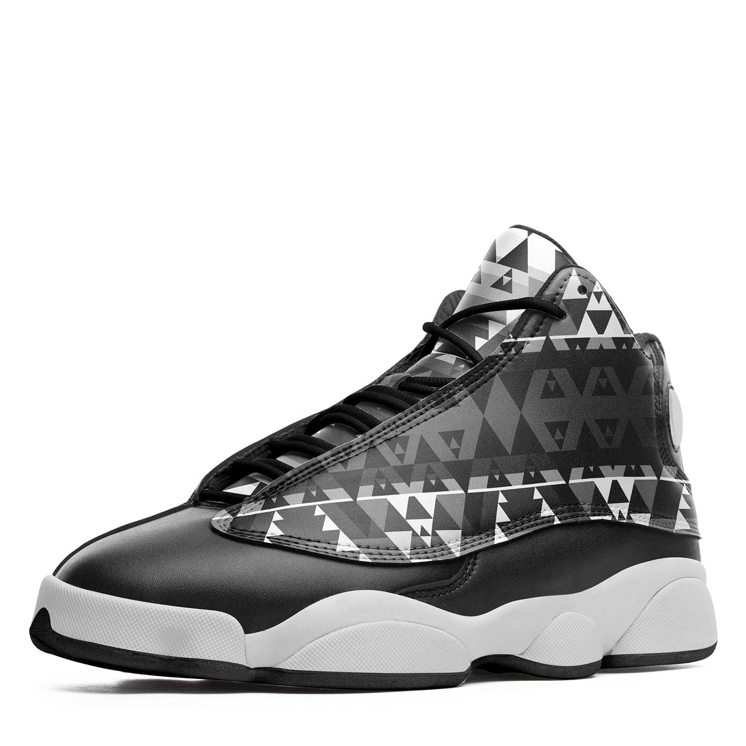 Writing on Stone Black and White Isstsokini Athletic Shoes Herman