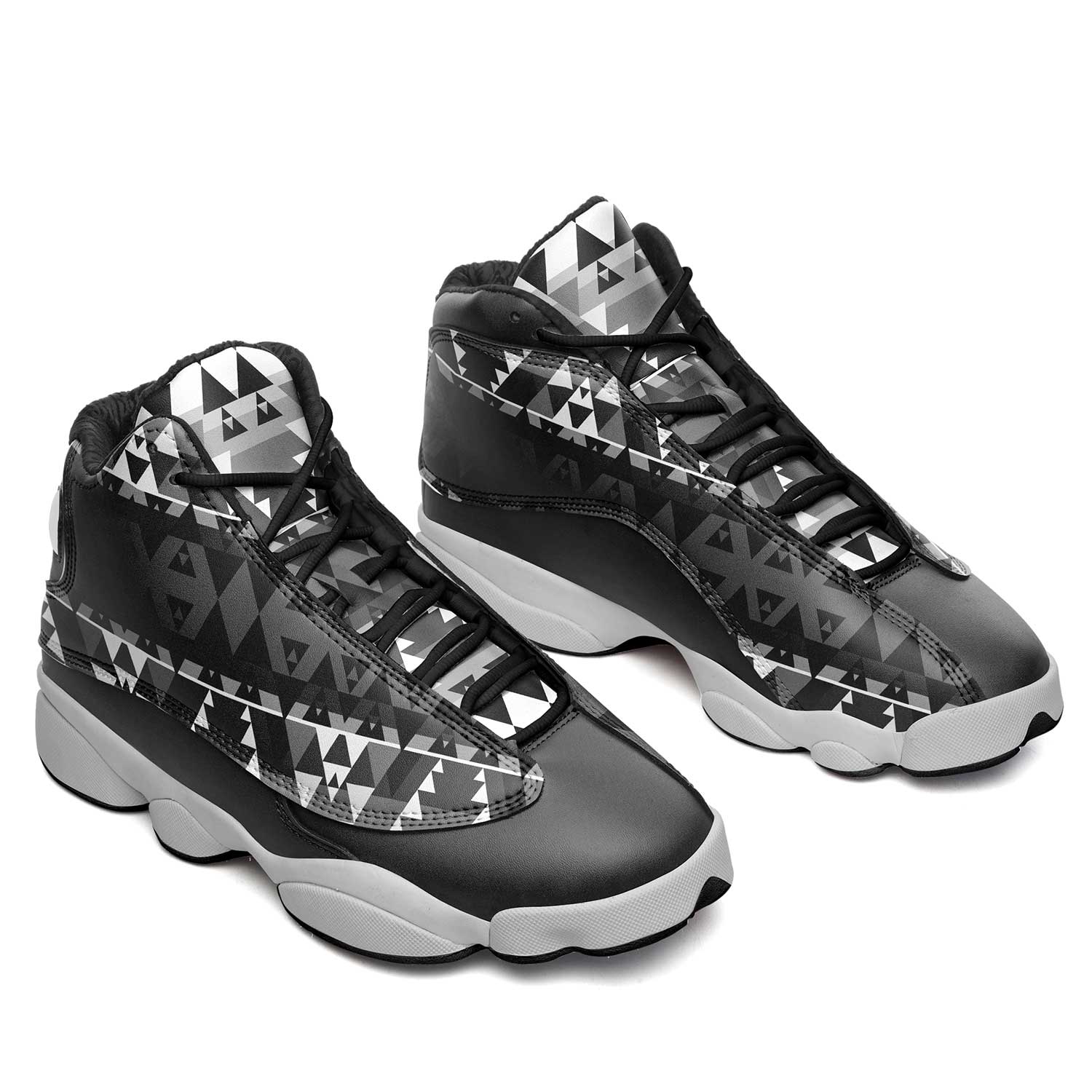 Writing on Stone Black and White Isstsokini Athletic Shoes Herman