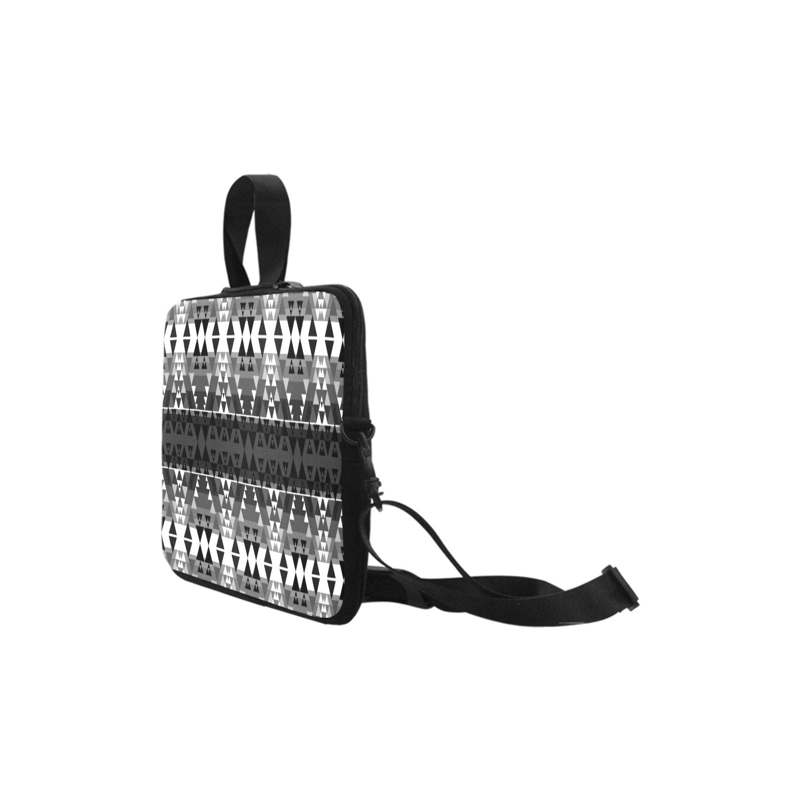 Writing on Stone Black and White Laptop Handbags 10" bag e-joyer