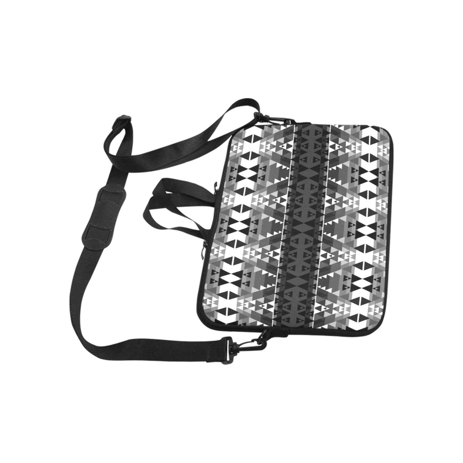 Writing on Stone Black and White Laptop Handbags 10" bag e-joyer