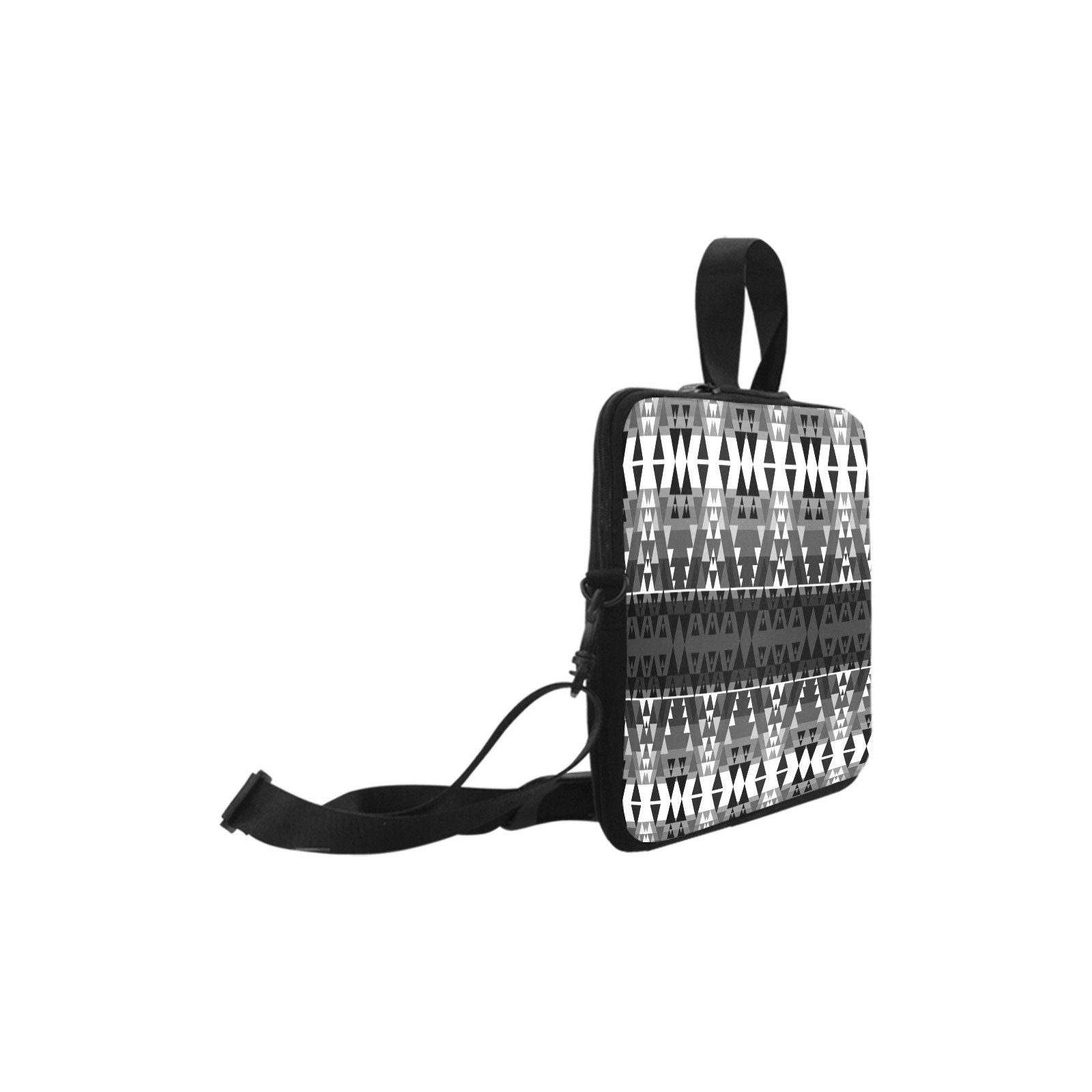 Writing on Stone Black and White Laptop Handbags 14" bag e-joyer