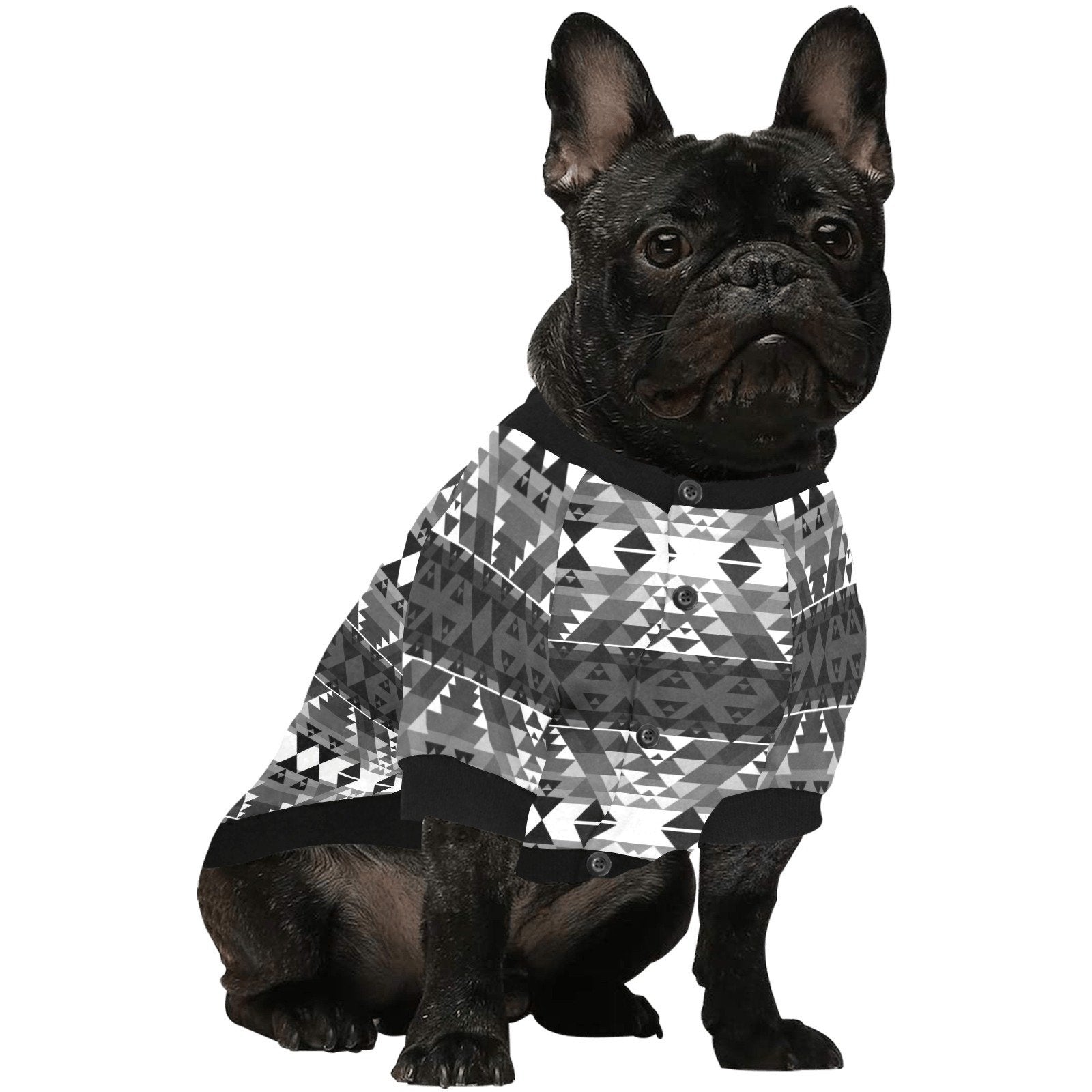 Writing on Stone Black and White Pet Dog Round Neck Shirt Pet Dog Round Neck Shirt e-joyer