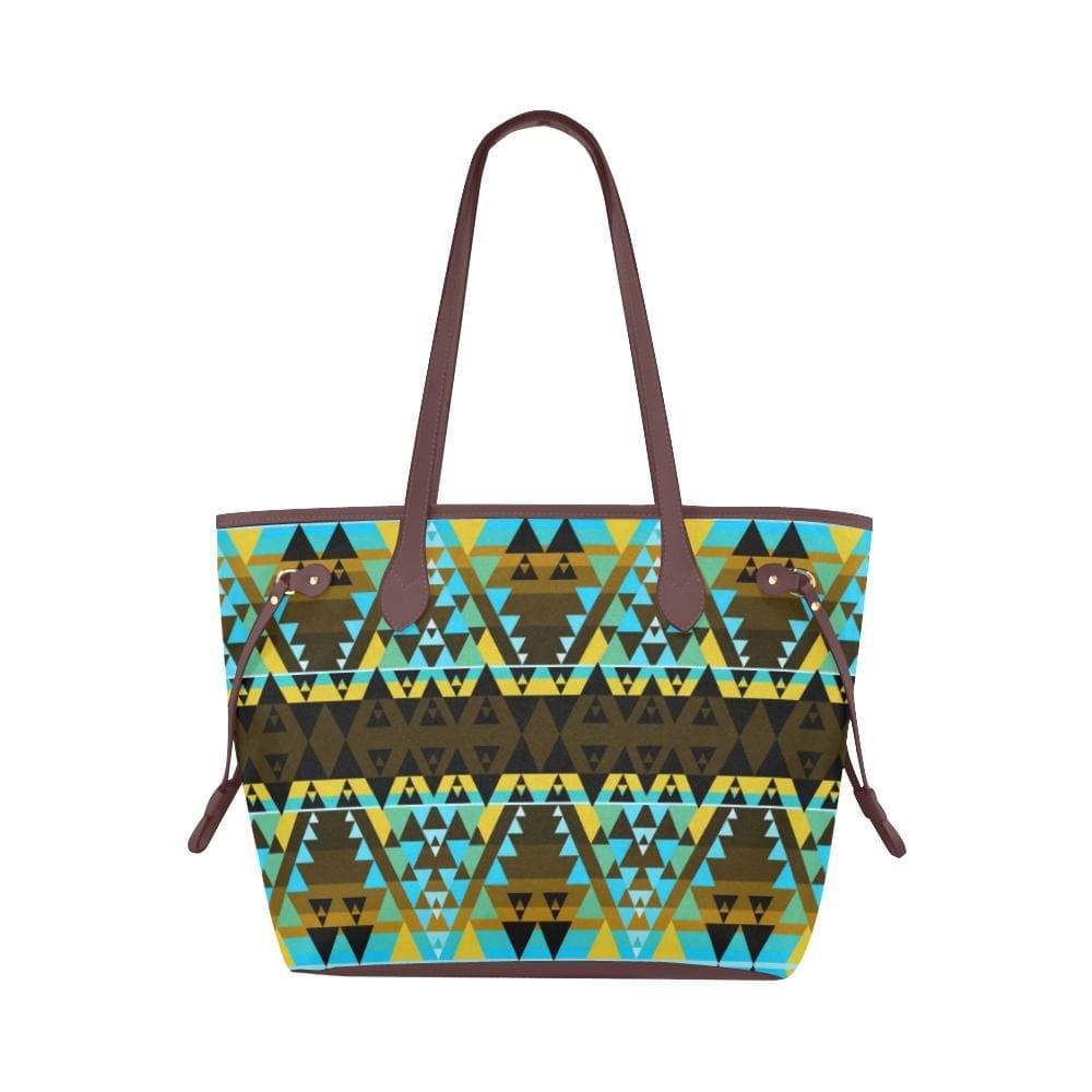Writing on Stone Broken Lodge Clover Canvas Tote Bag (Model 1661) Clover Canvas Tote Bag (1661) e-joyer