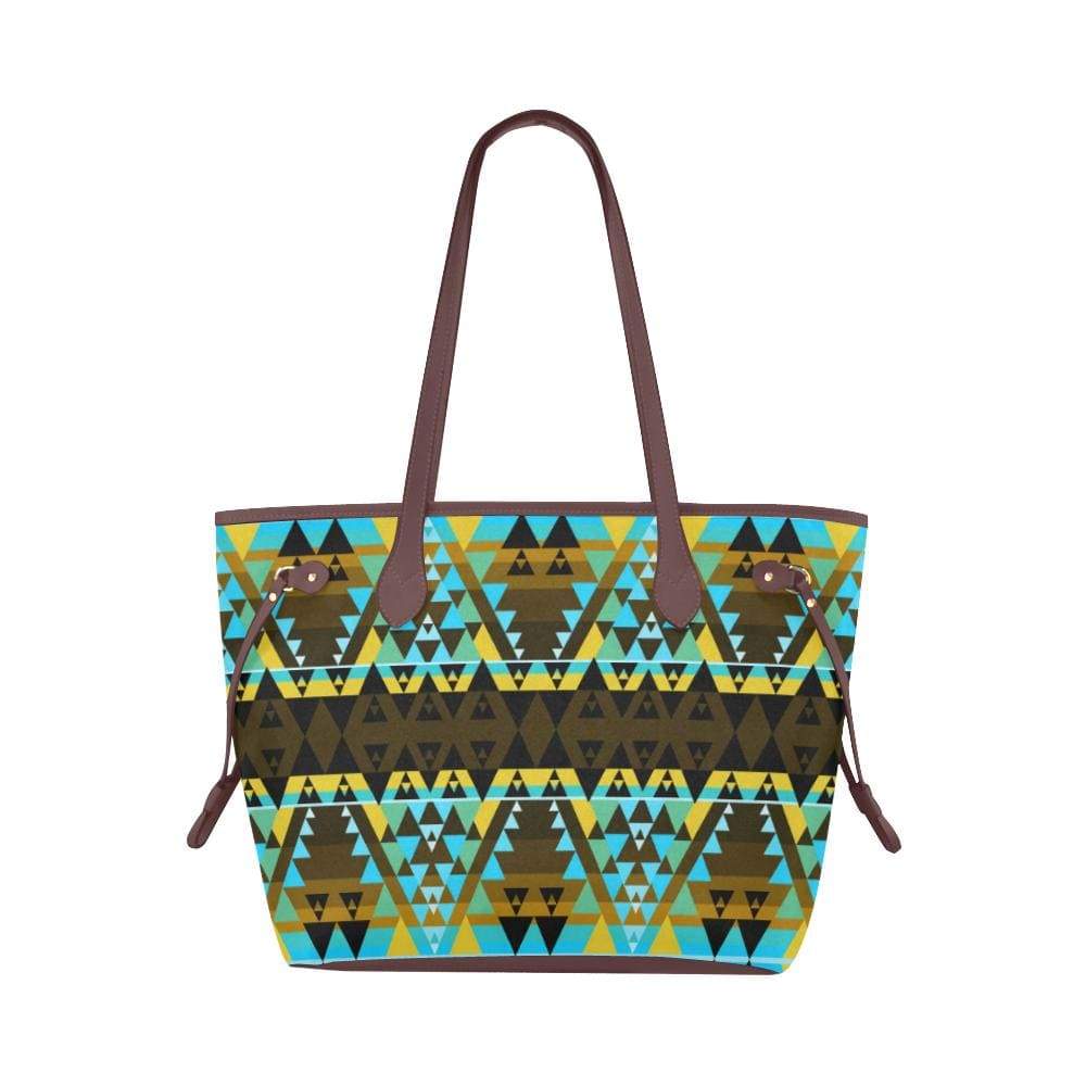 Writing on Stone Broken Lodge Clover Canvas Tote Bag (Model 1661) Clover Canvas Tote Bag (1661) e-joyer