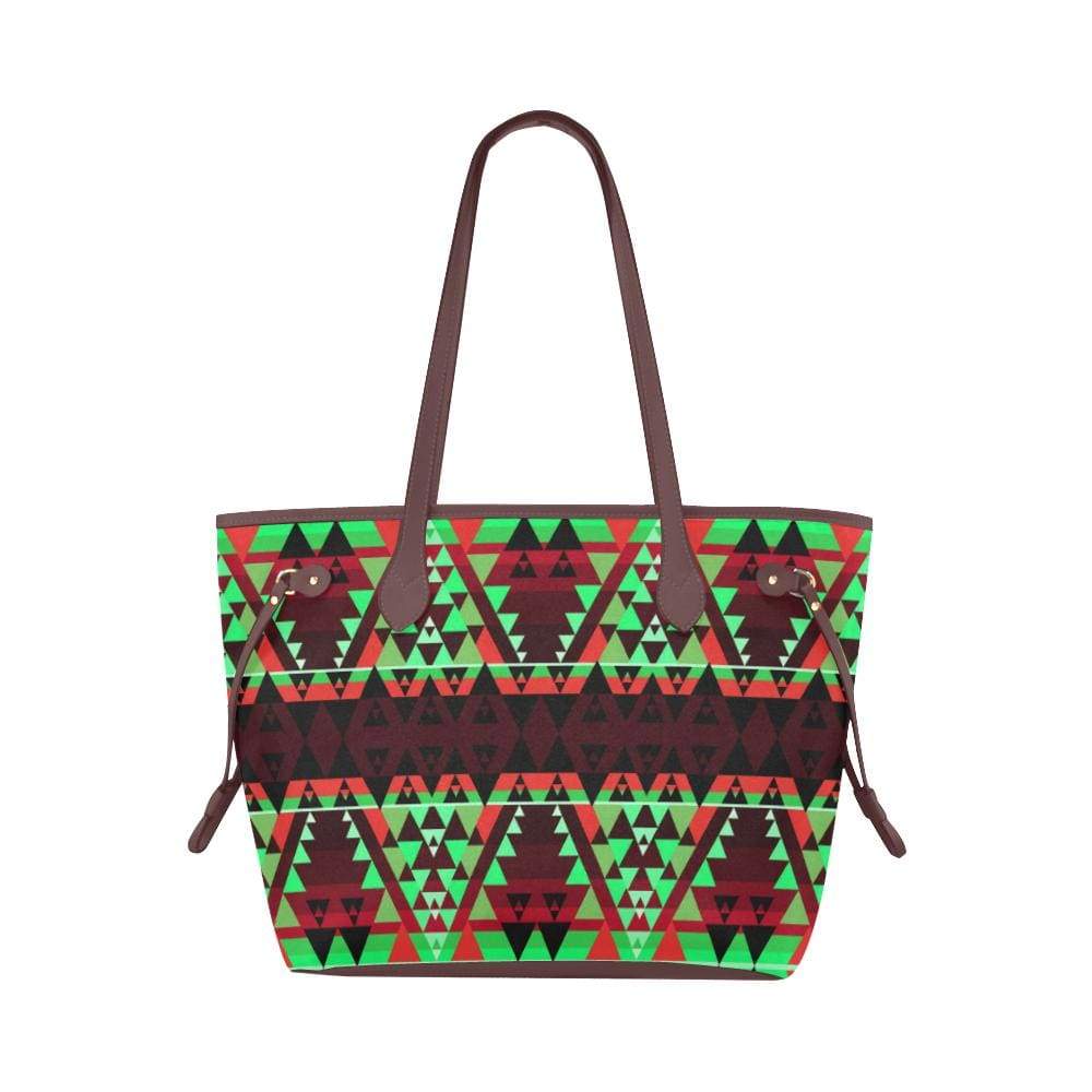 Writing on Stone Enemy Chase Clover Canvas Tote Bag (Model 1661) Clover Canvas Tote Bag (1661) e-joyer